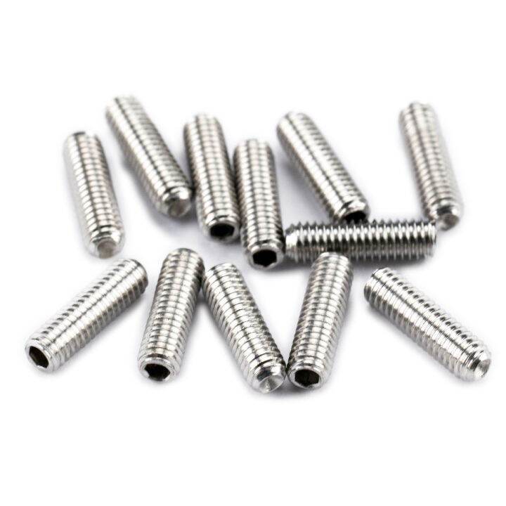 เซ็ตสกรู 6 เหลี่ยม หย่อง แซดเดิ้ล อะไหล่กีตาร์ไฟฟ้าและเบส (1 แพ็ค 12 ตัว)