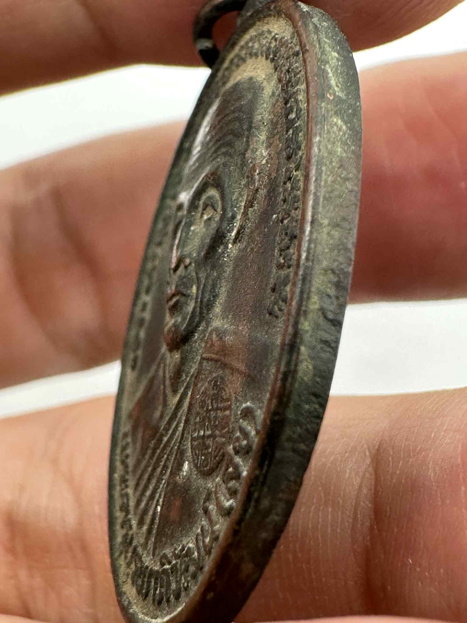 19.Code:9 เหรียญเนื้อทองแดงหลวงปู่สุข ยโสธโร ร้อยเอ็ด รุ่นสหกรณ์การเกษตร 2534