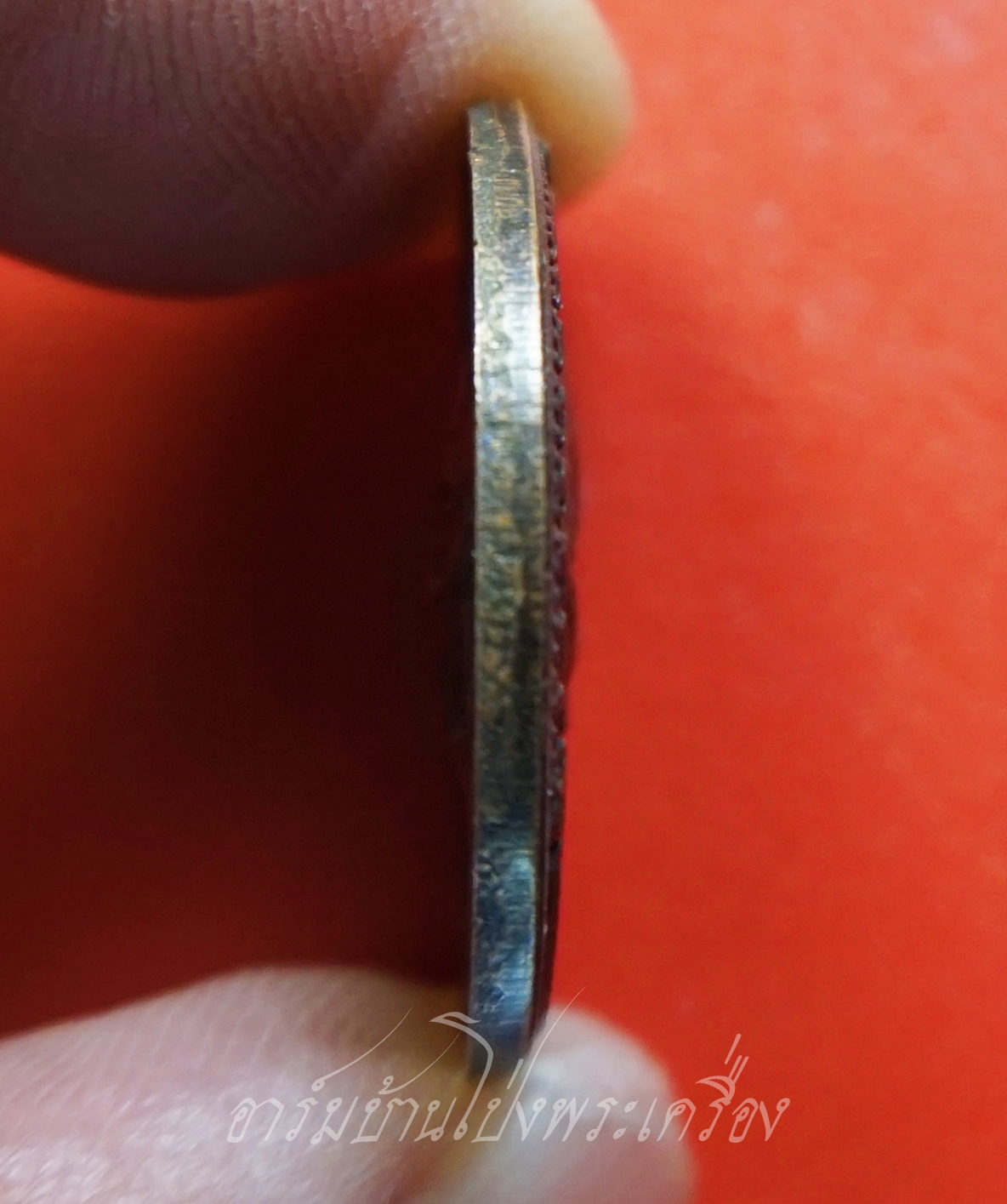 หลวงปู่ทวด หลังหลวงปู่ทิม วัดช้างให้ ปี๒๕๓๘ เนื้อทองแดงรมดำ(องค์ที่1)