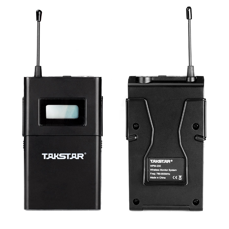 Ear Monitor รุ่น WPM-200 หูฟังไร้สาย In-Ear Takstar Wireless สำหรับนักร้องและนักดนตรี เพื่อฟังแบคอัพหรือฟังคิว