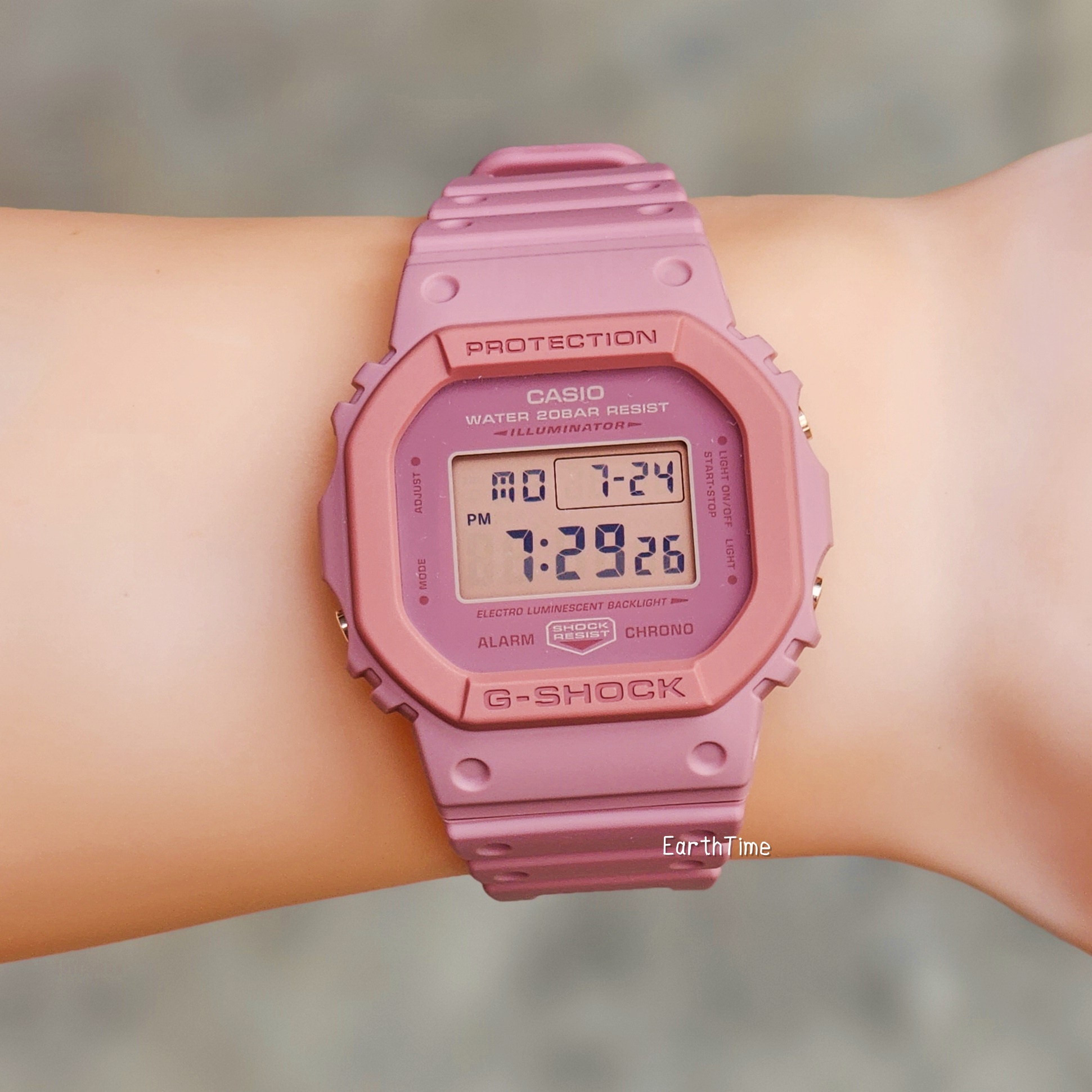 DW-5610SL-4A4 l Pink G-Shock series for spring and summer l G-SHOCK