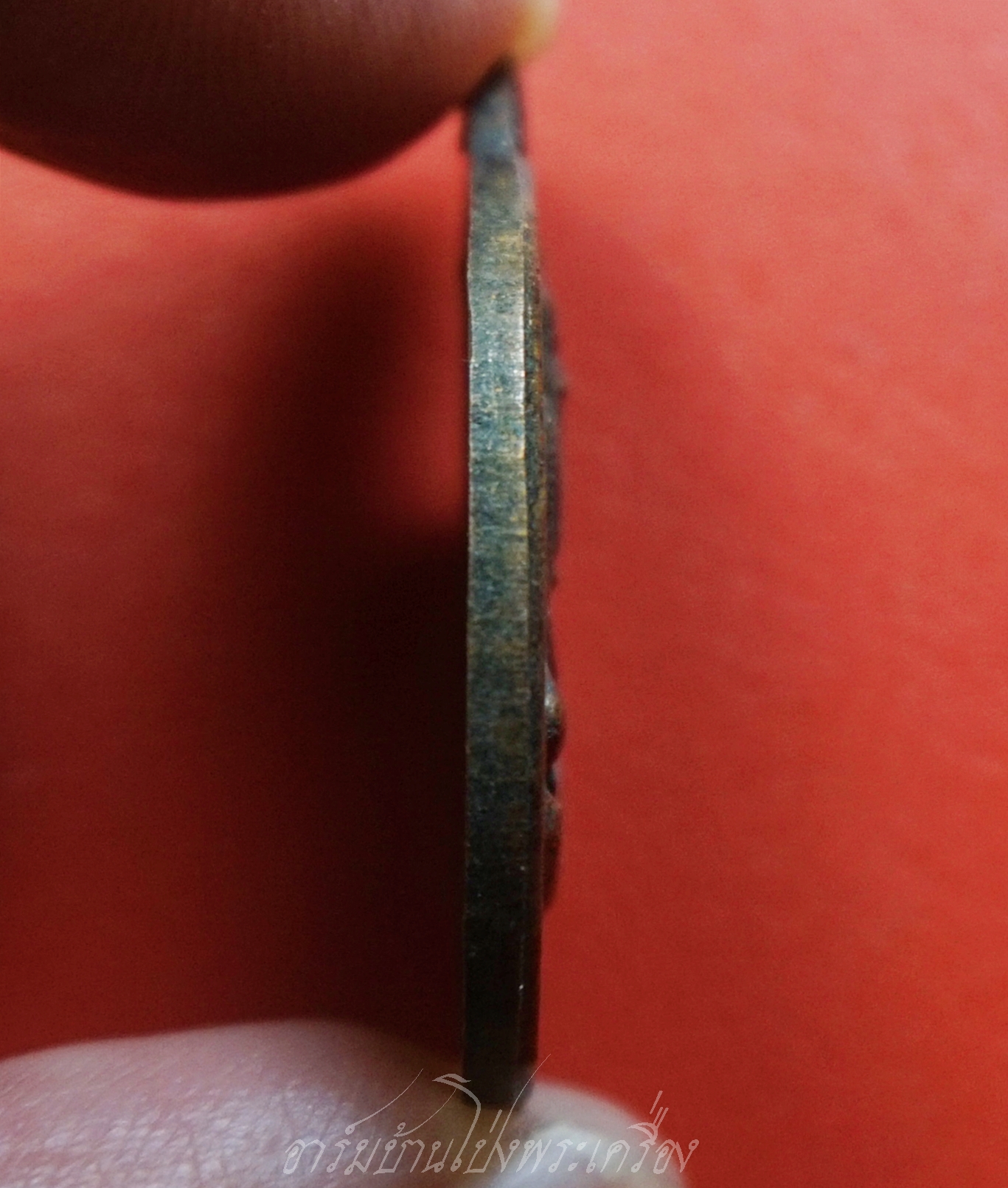 ปู่ฤาษีสิงหดาบส หลังยันต์ห้า เนื้อทองแดงรมดำ ไม่ทราบที่(องค์ที่3)