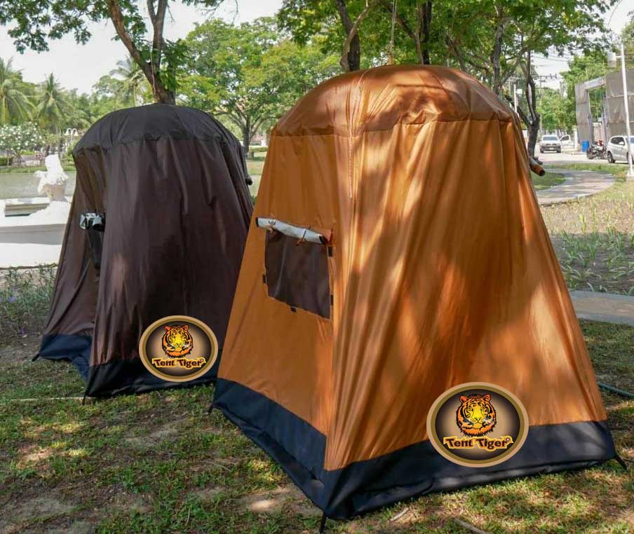 ผ้ามุ้งกลดพระธุดงค์ 3 ฤดู แบบมีพื้น รุ่น TM215 (ไม่มีร่ม)