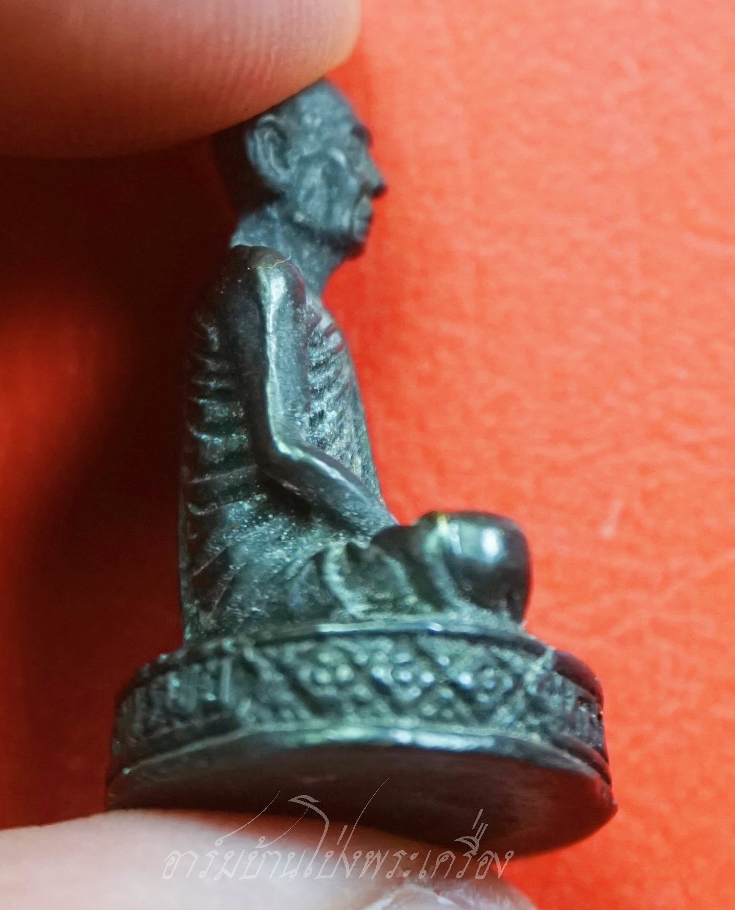 หลวงปู่โต๊ะ วัดประดู่ฉิมพลี ออกวัดถ้ำสิงห์โตทอง ปี๒๕๓๕ รุ่นนะโภคทรัพย์ ตอกโค๊ตด้านหน้า(องค์ที่3)