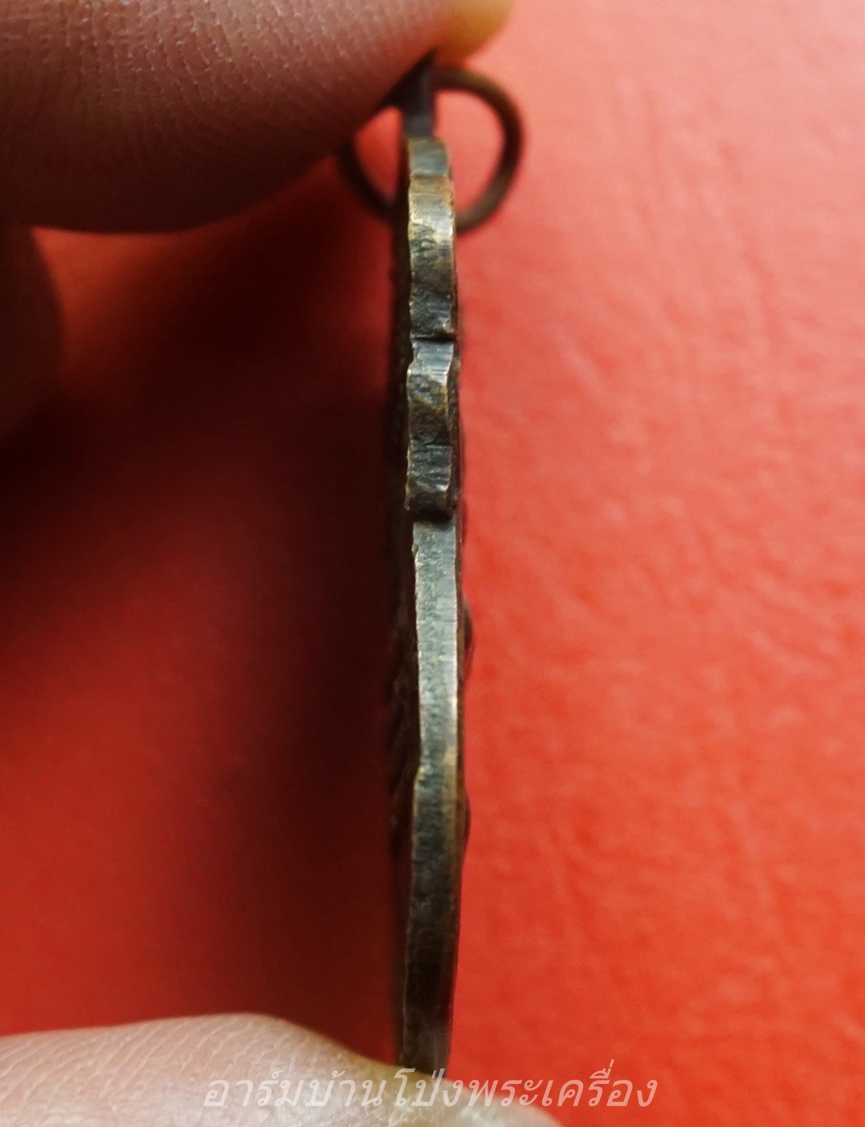 พระอธิการบัว วัดเขาแดน รุ่น๑ เนื้อทองแดง(องค์ที่7)