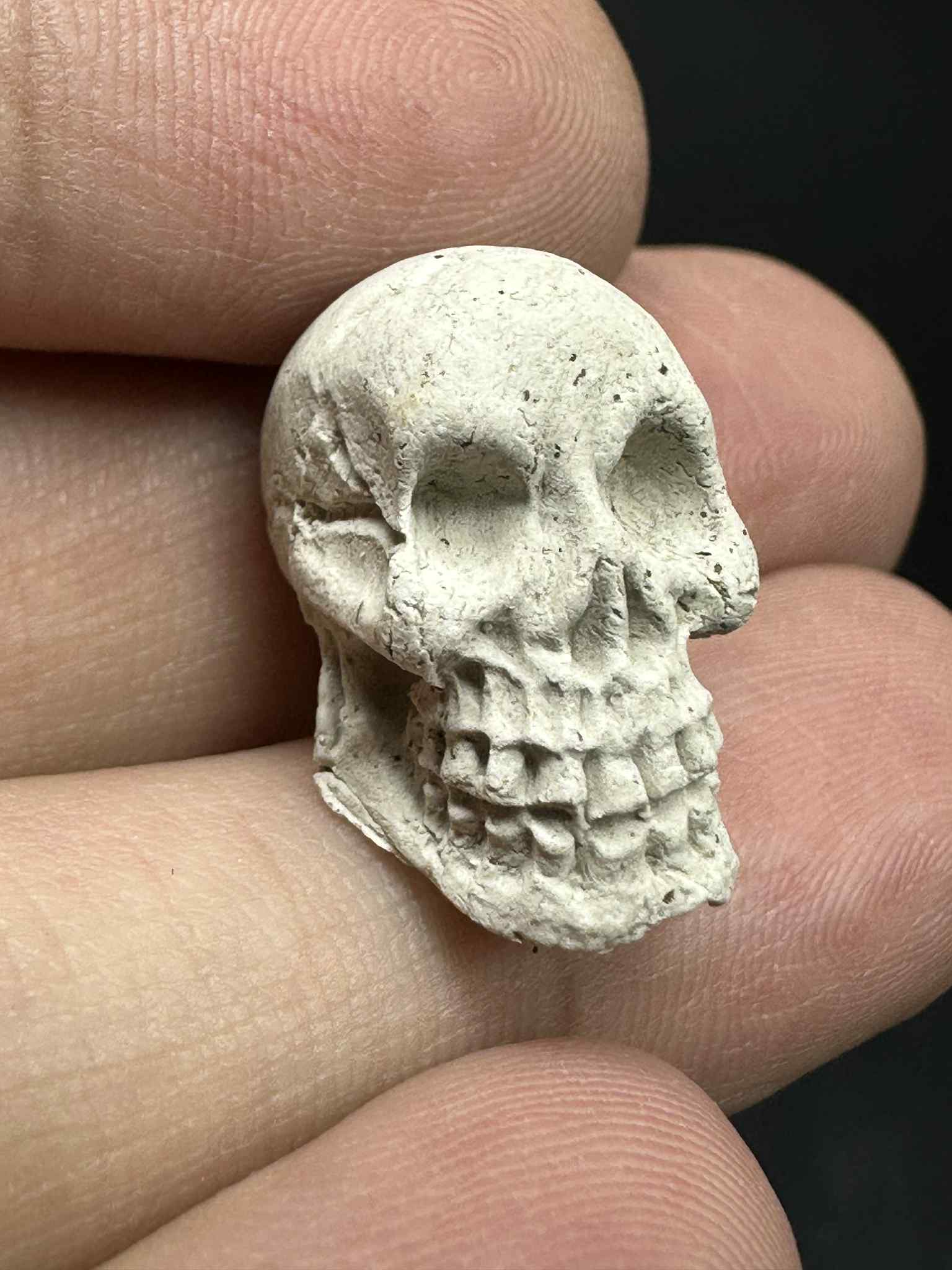 39.หัวกะโหลกผงผี "พรายโคตรเฮง" อ.อู๊ด สำนักพยัคฆ์ หน้าทอง สงขลา พ.ศ.2567