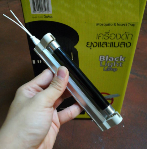 รางนีออน รางหลอดไฟ รางหลอดไฟเครื่องดักยุง 4 watt พร้อมหลอดไฟดักยุง 4 watt จำนวน 1 หลอด สำหรับผุ้ที่ต้องการนำไปซ๋อมเอง เมื่อประกันขาด
