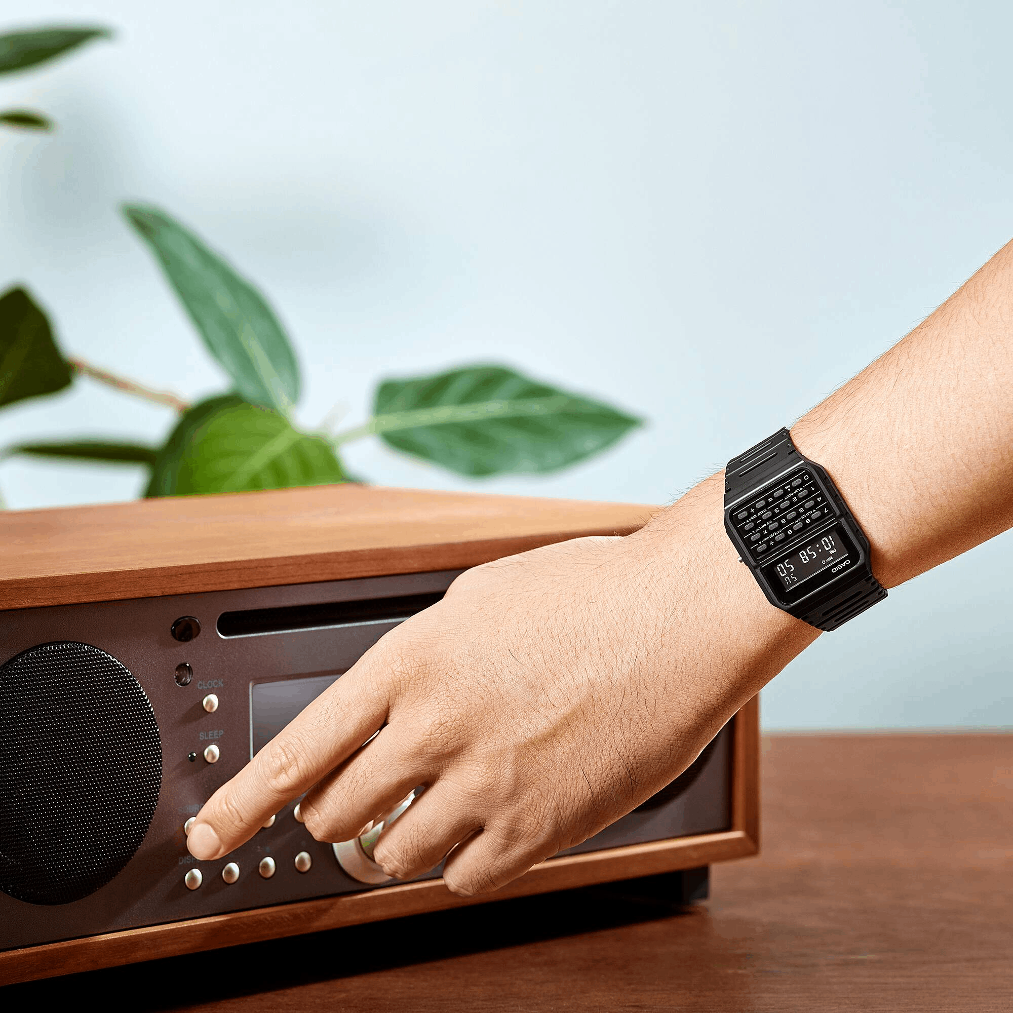 CA-53WF-1B l CASIO สายเรซิ่น