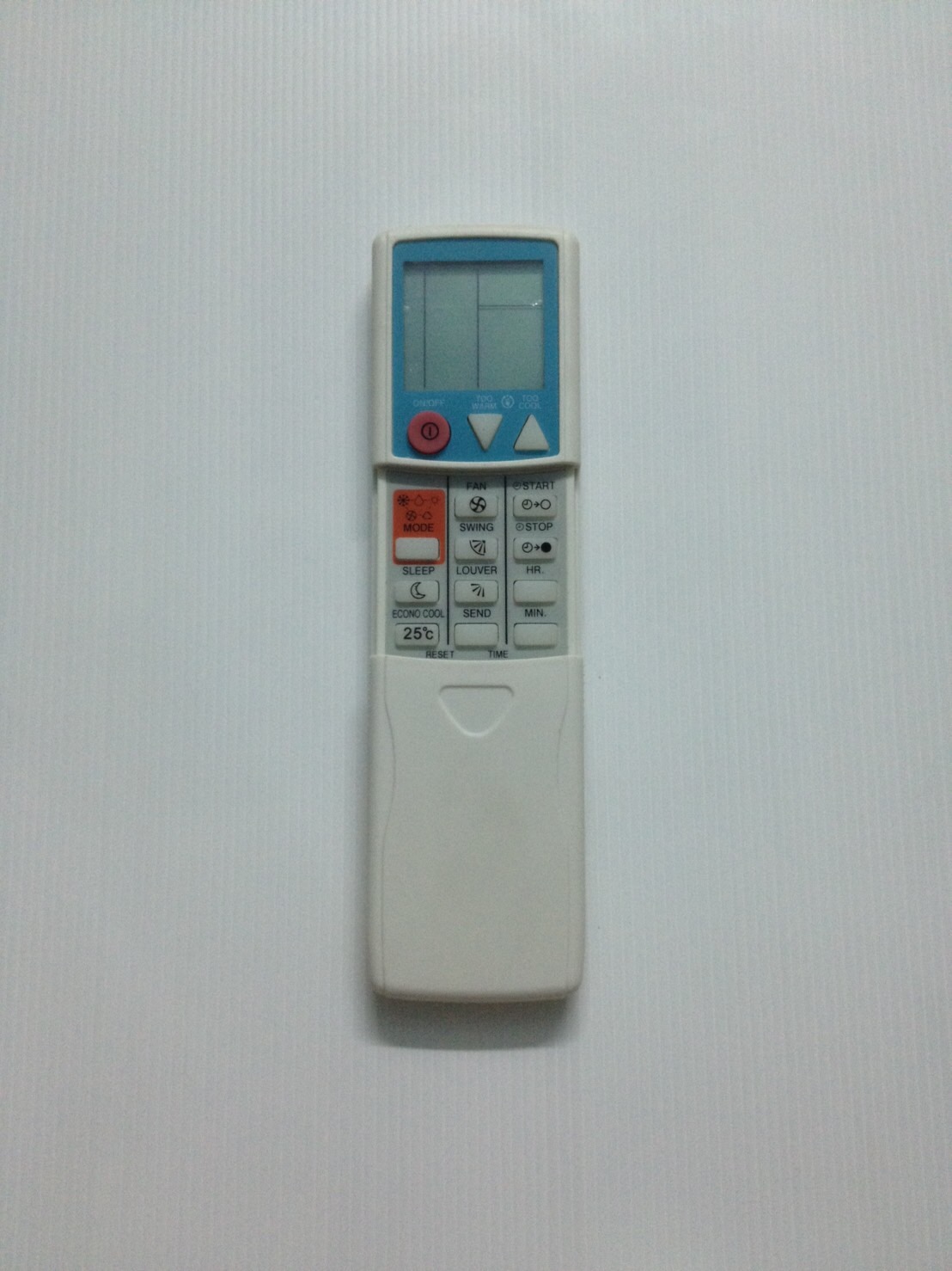 รีโมทแอร์ ประกอบ ฝาชัก 3-4-4