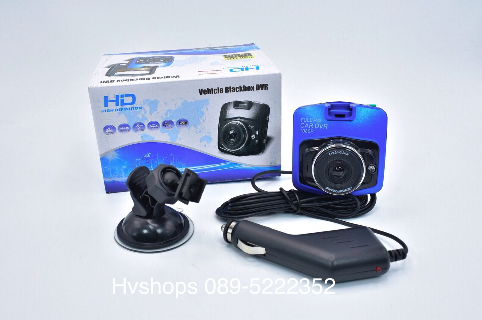 กล้องติดรถยนต์ รุ่น Vehicle Blackbox DVR