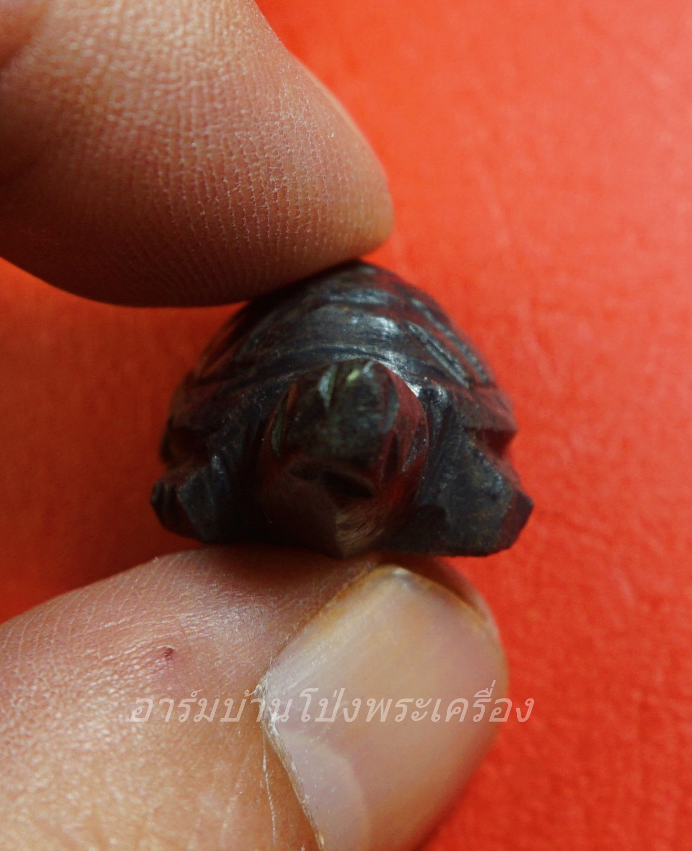 หลวงพ่ออุทัย วัดเกาะตาพุด เต่าแกะ จากโครตเหล็กไหลเขาอึมครึม(องค์ที่5)