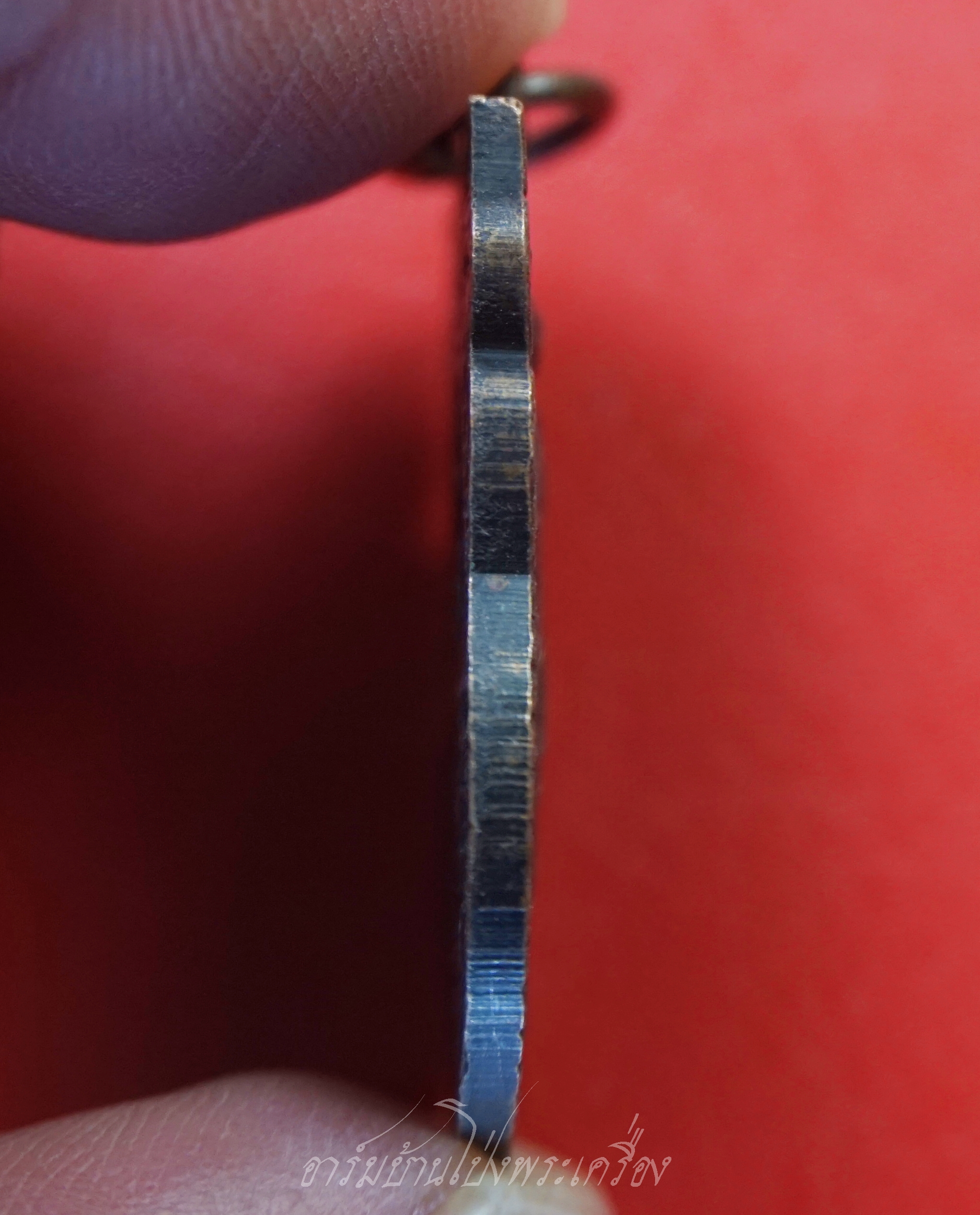 หลวงพ่อทองคำ วัดเขาพระเอก ครบรอบอายุ๗๙ปี ปี๒๕๓๕ เนื้อทองแดงรมดำ(องค์ที่1)