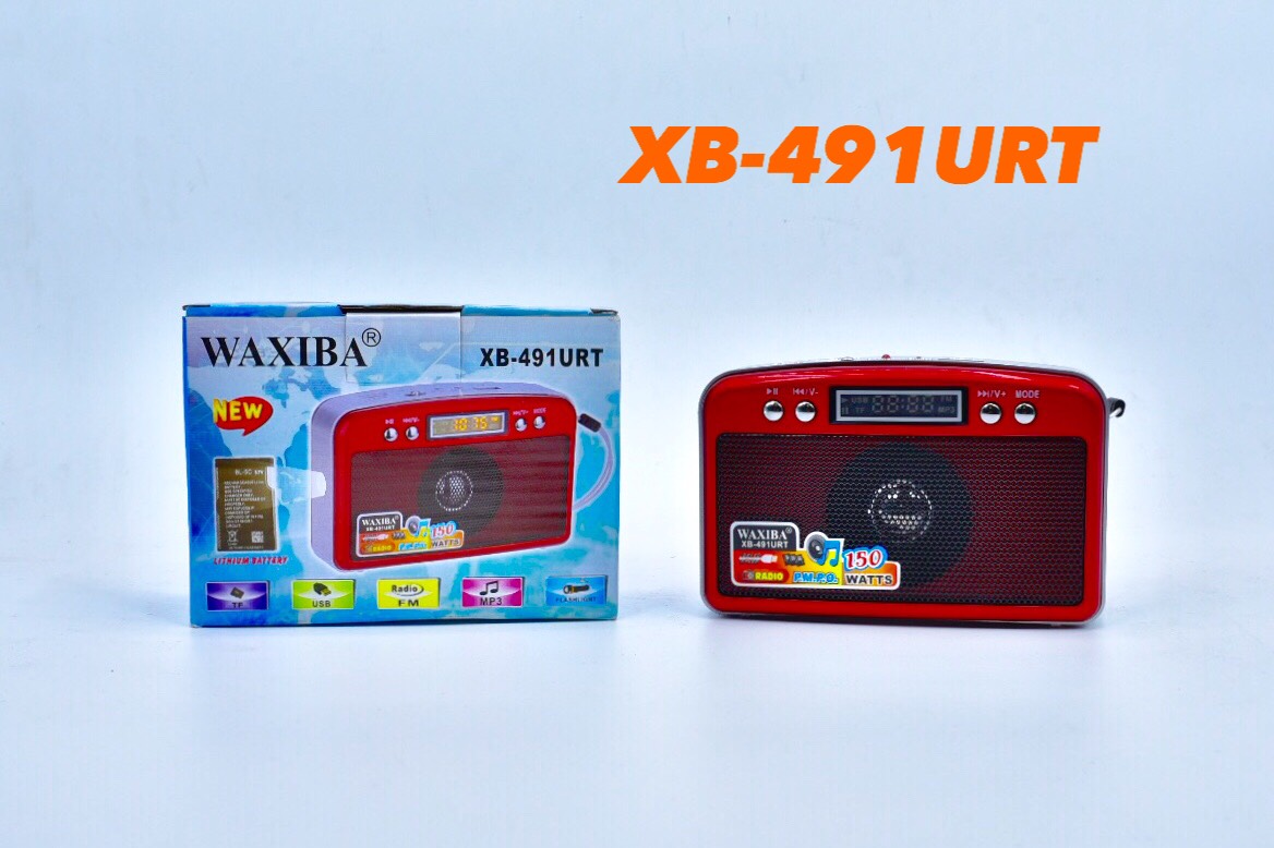 วิทยุ Fm-Am ขนาดเล็ก พกพา รุ่น XB-491URT