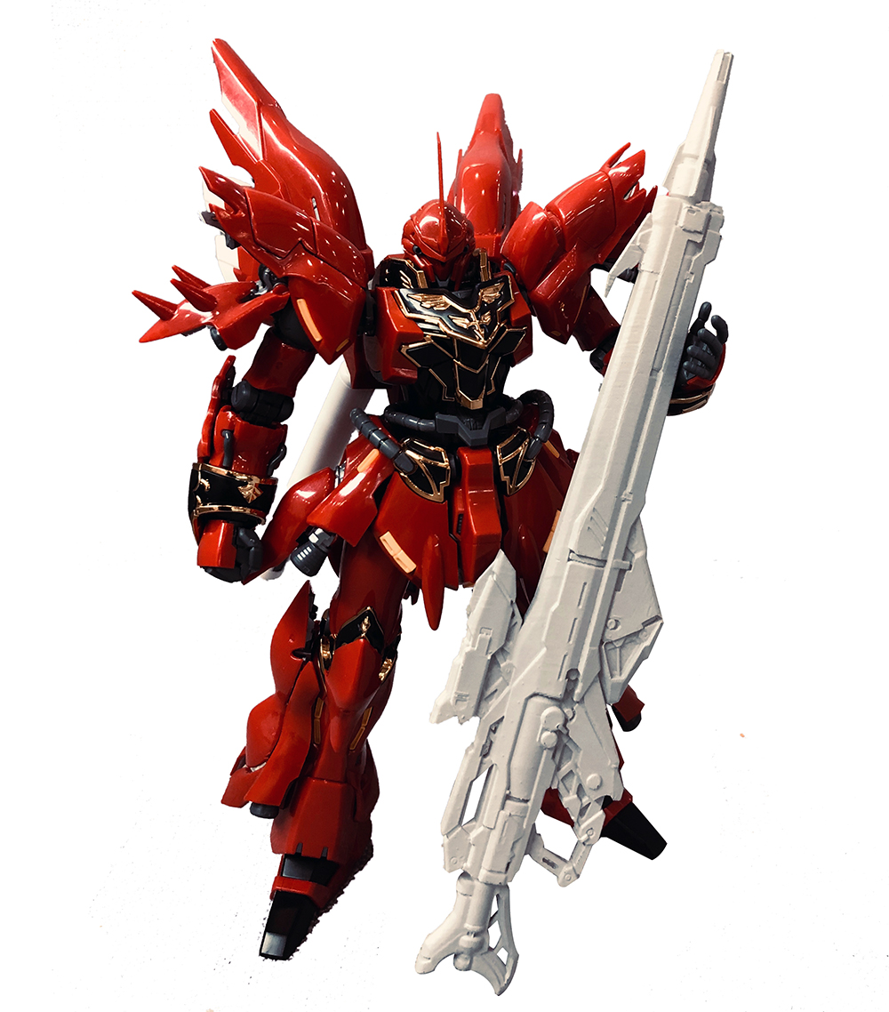 Preorder 1/144 Long Rifle For RG&HG Sazabi ยี่ห่อ Spiral