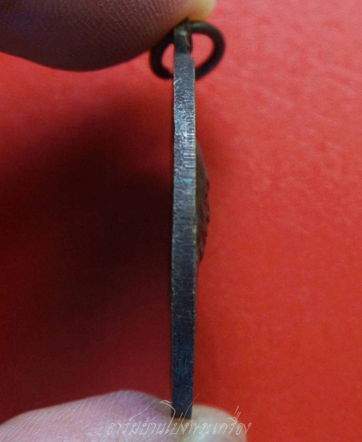 หลวงปู่บุญ วัดวังมะนาว ปี๒๕๑๘ ที่ระลึกในงารสร้างกุฏิ เนื้อทองแดงรมดำ(องค์ที่4)