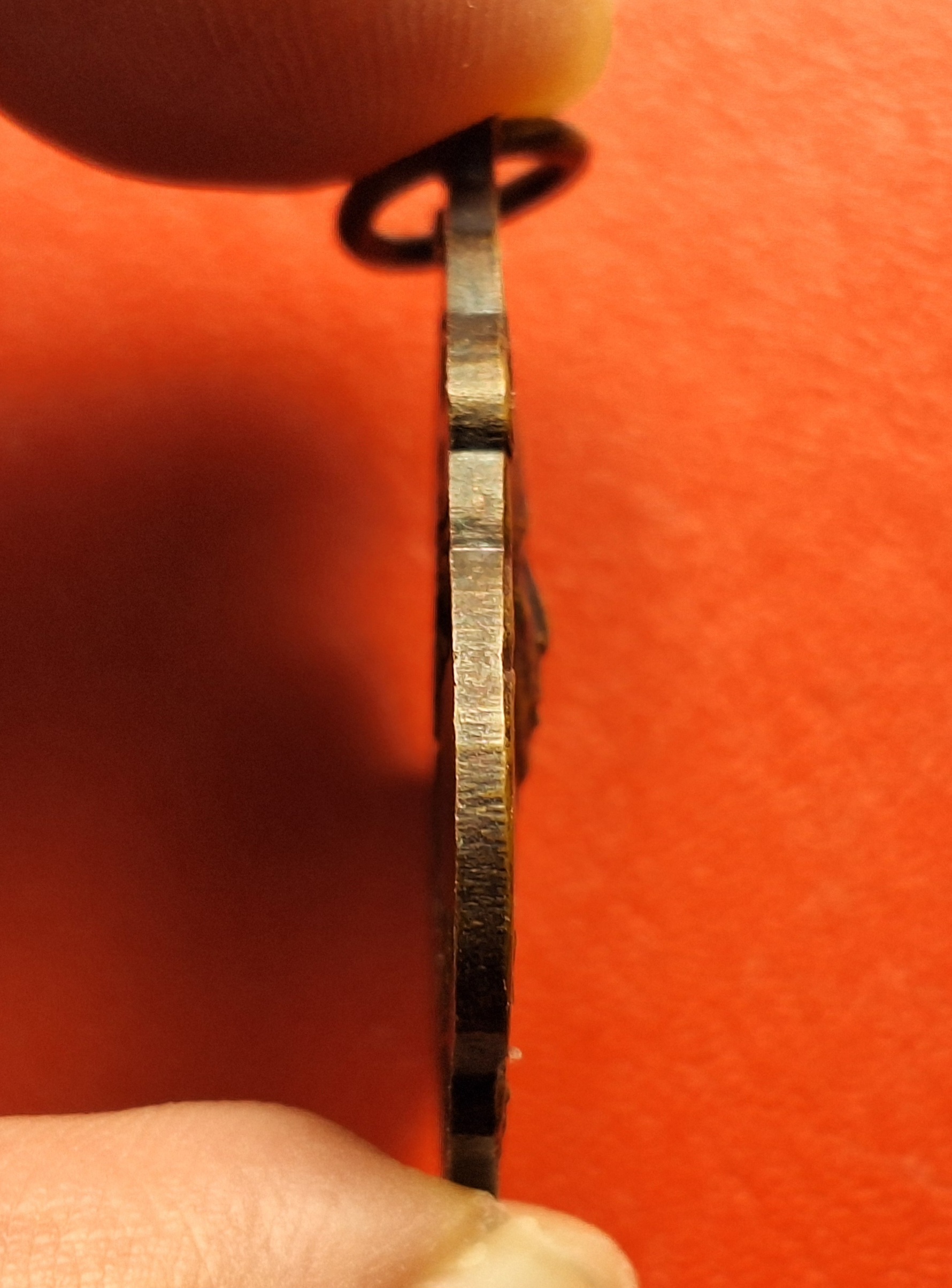 หลวงพ่อพวง วัดหนองหูช้าง รุ่นแรก ปี๑๙ เนื้อทองแดงรมดำ(องค์ที่17)