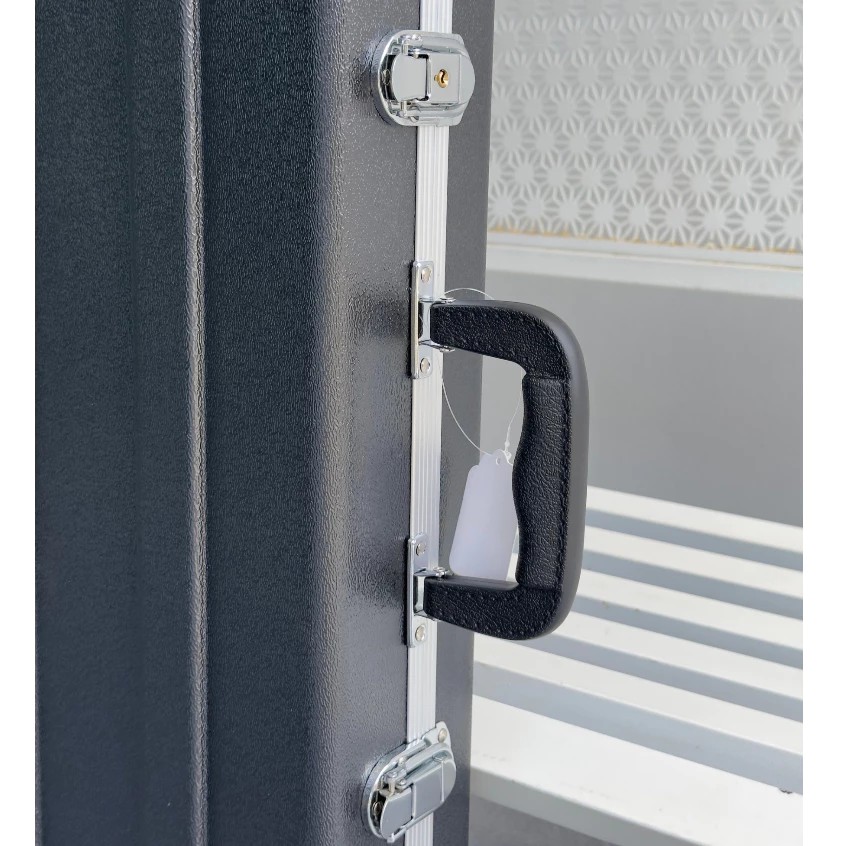 ฮาร์ดเคสเบสไฟฟ้า รุ่น BC-501 Hard Case สีดำ พรมดำ ป้องกันการกระแทก สี่เหลี่ยม (คาร์บอน)