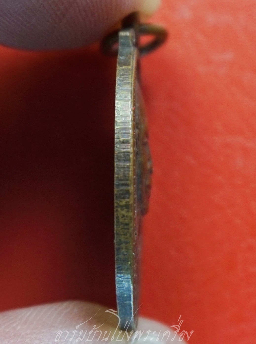 พระครูสุจิต ธรรมคุณ อาจารย์ทอง วัดหนองปลาหมอ รุ่นสอง ปี๒๕๒๑ เนื้อทองแดงรมดำ(องค์ที่4)