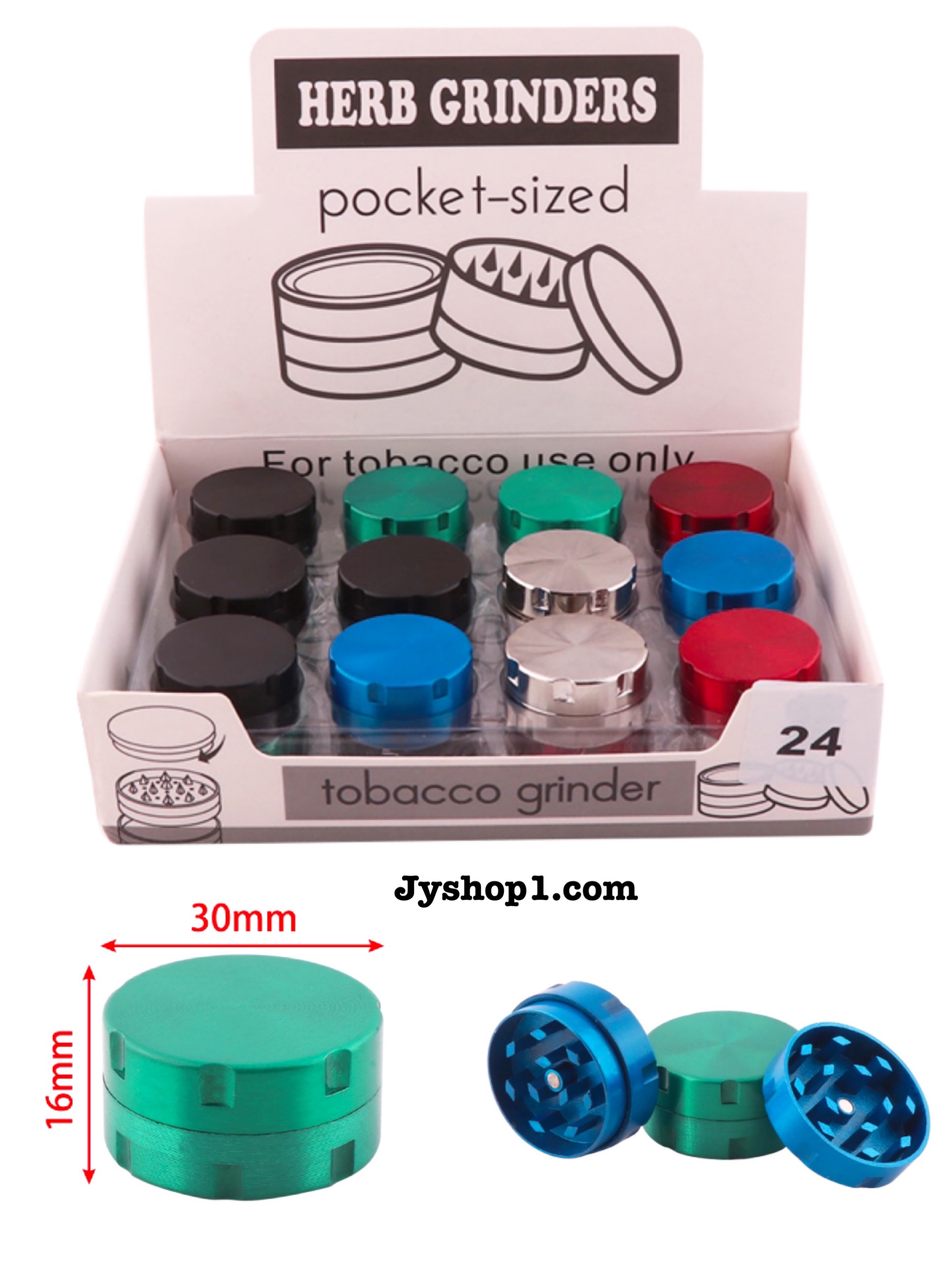 เครื่องบดยาเส้น 30 mm