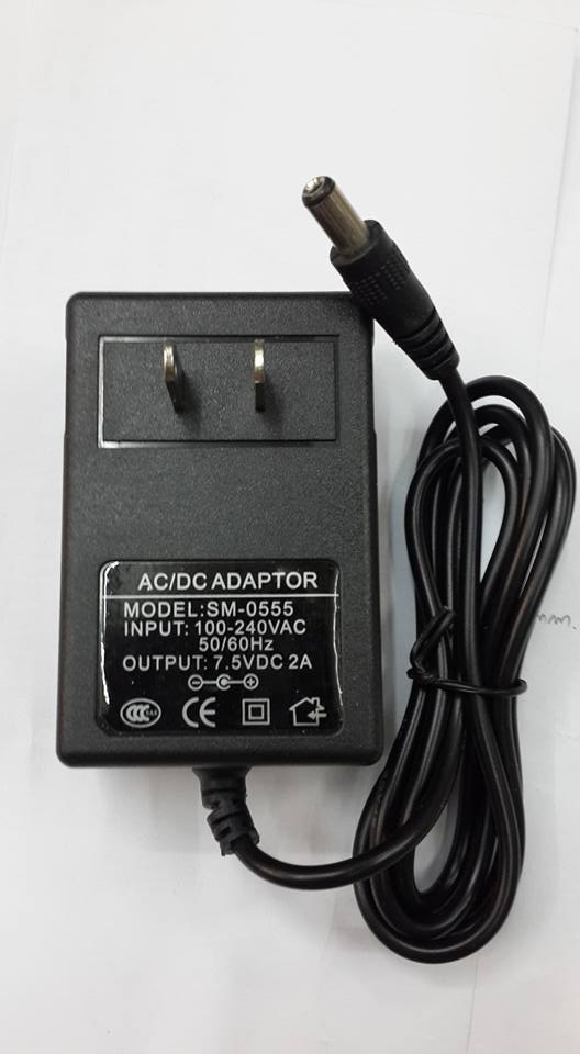 7.5VDC2A-DESTOPสวิทข์ชื่งอะแดปเตอร์switching adapter