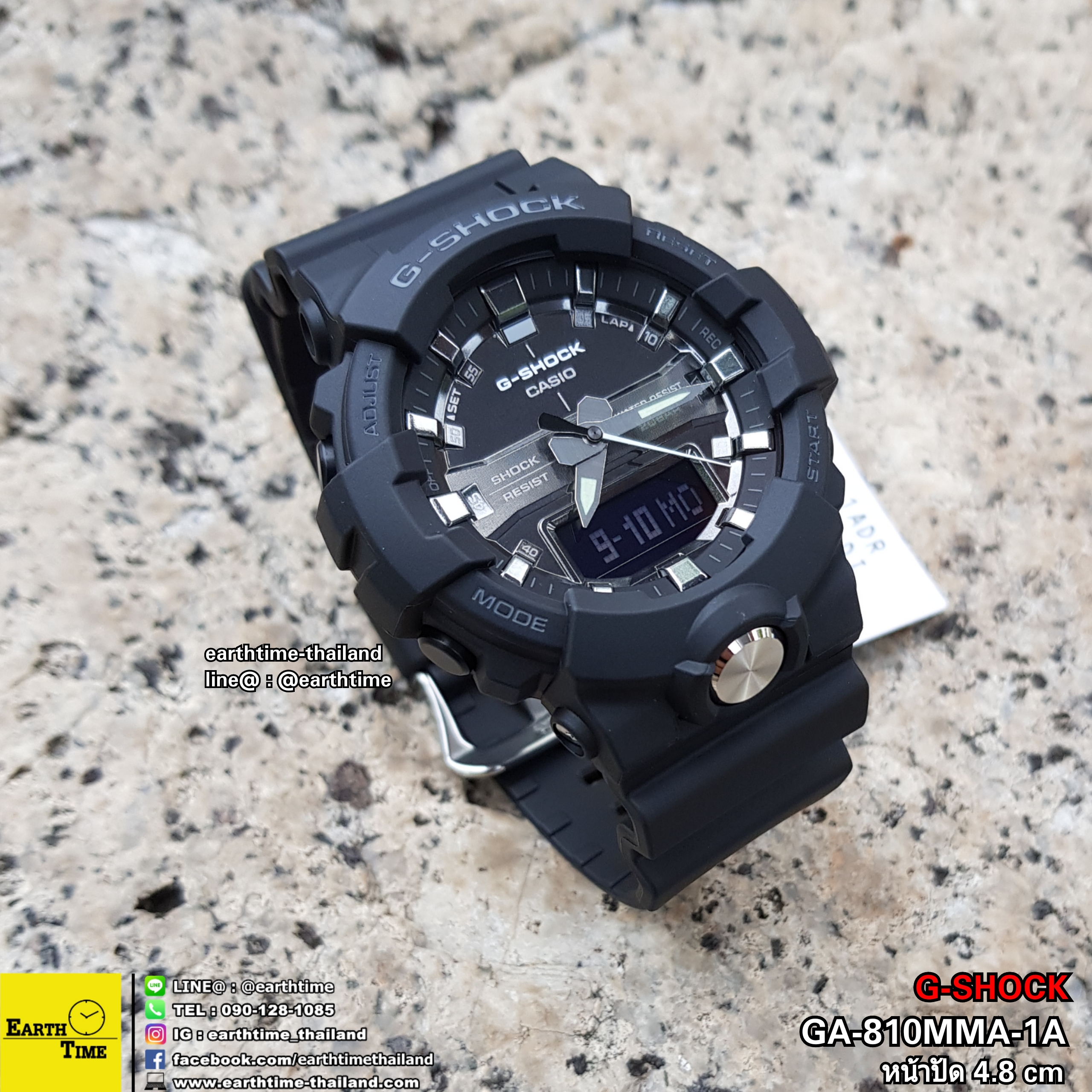 G-Shock Metallic Mirror Faces ของใหม่แท้100% รับประกัน 1 ปี รุ่น GA-810MMA-1ADR