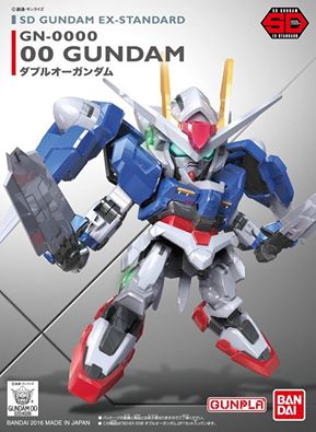 (Bandai) SD Gundam EX-Standard 00 Gundam