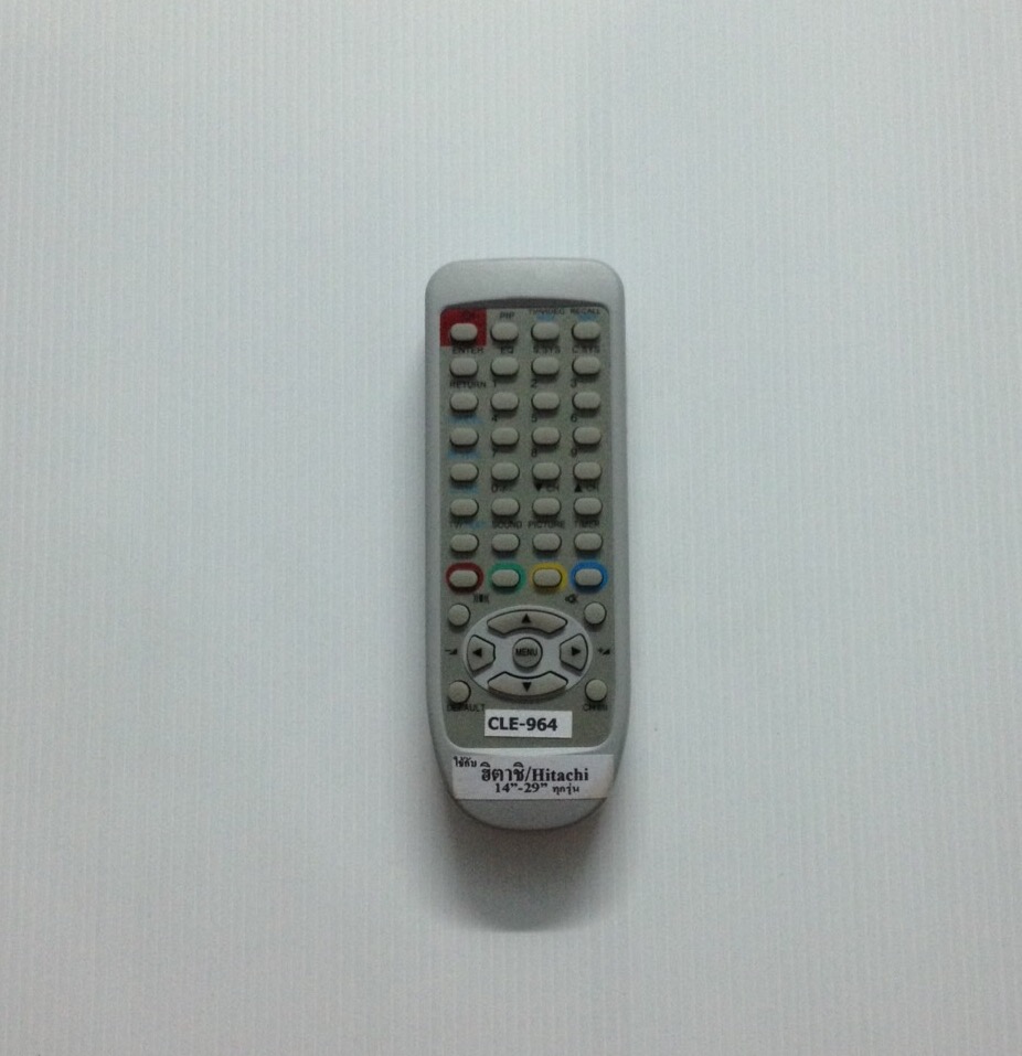 รีโมททีวีฮิตาชิ จอแบน ​Hitachi CLE-964