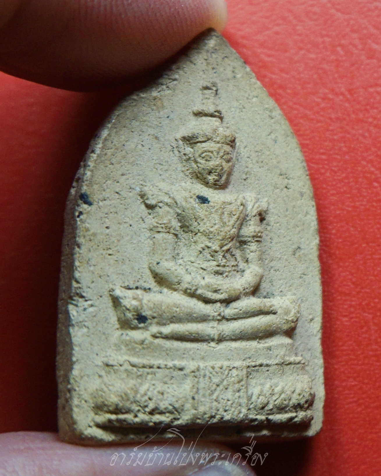 พระแก้วมรกต วัดบ้านโป่ง พิธียิ่งใหญ่ที่สุด เนื้อว่าน ปี๒๕๐๙ มวลสารดี พิธีดีมาก เกจิดังร่วมเสกมากที่สุด พิมพ์ใหญ่(องค์ที่10)