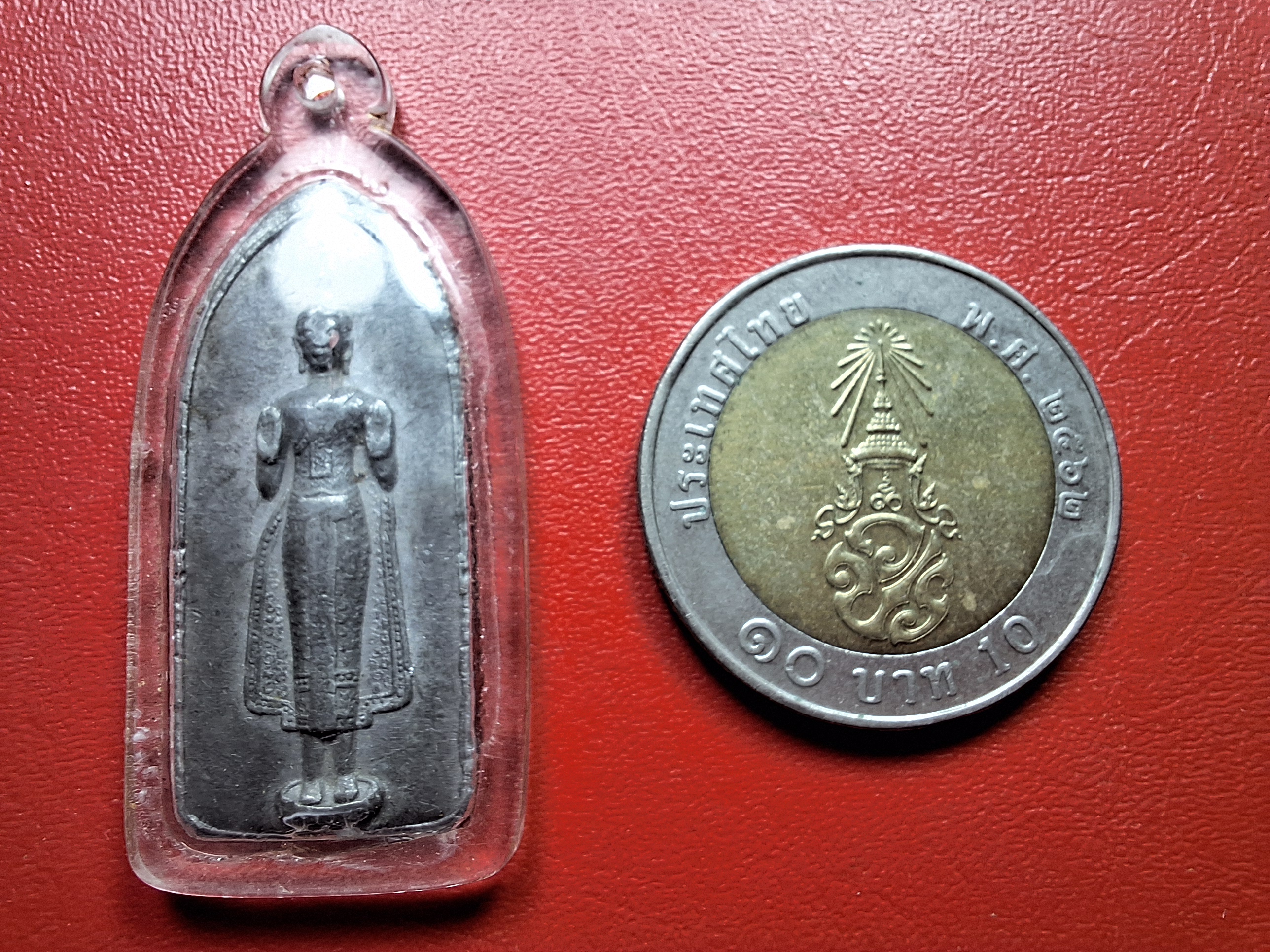 หลวงพ่อพุทธมงคล วัดบ้านซ่อง เนื้อตะกั่ว(องค์ที่1)