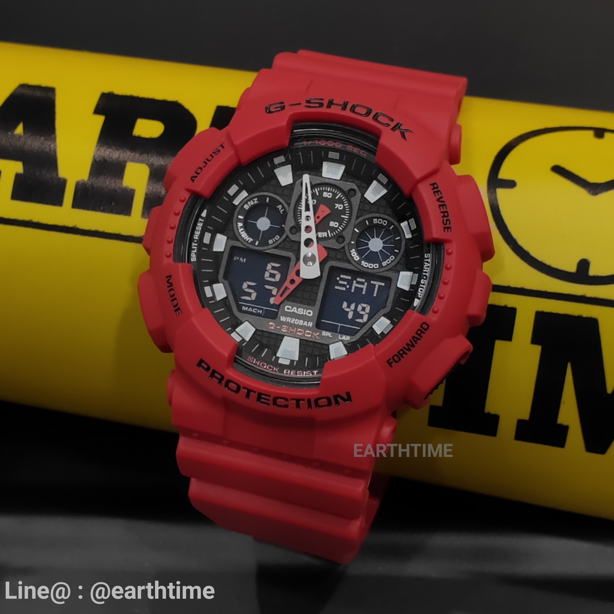 G-Shock ของใหม่แท้100% รับประกัน 1 ปี GA-100B-4ADR