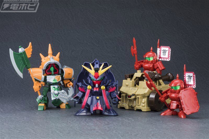 (Bandai) BB410 DianWei Asshimar , JiaXu Ashtaron, Siege Weapon & Six Combining Weapons Set A