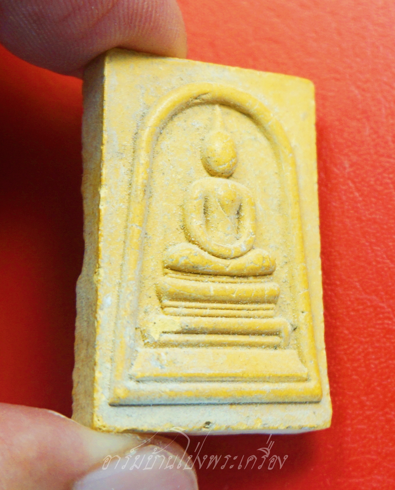 พระสมเด็จ เนื้อผง วัดพระธาตุช้างค้ำวรวิหาร จ.น่าน(องค์ที่1)