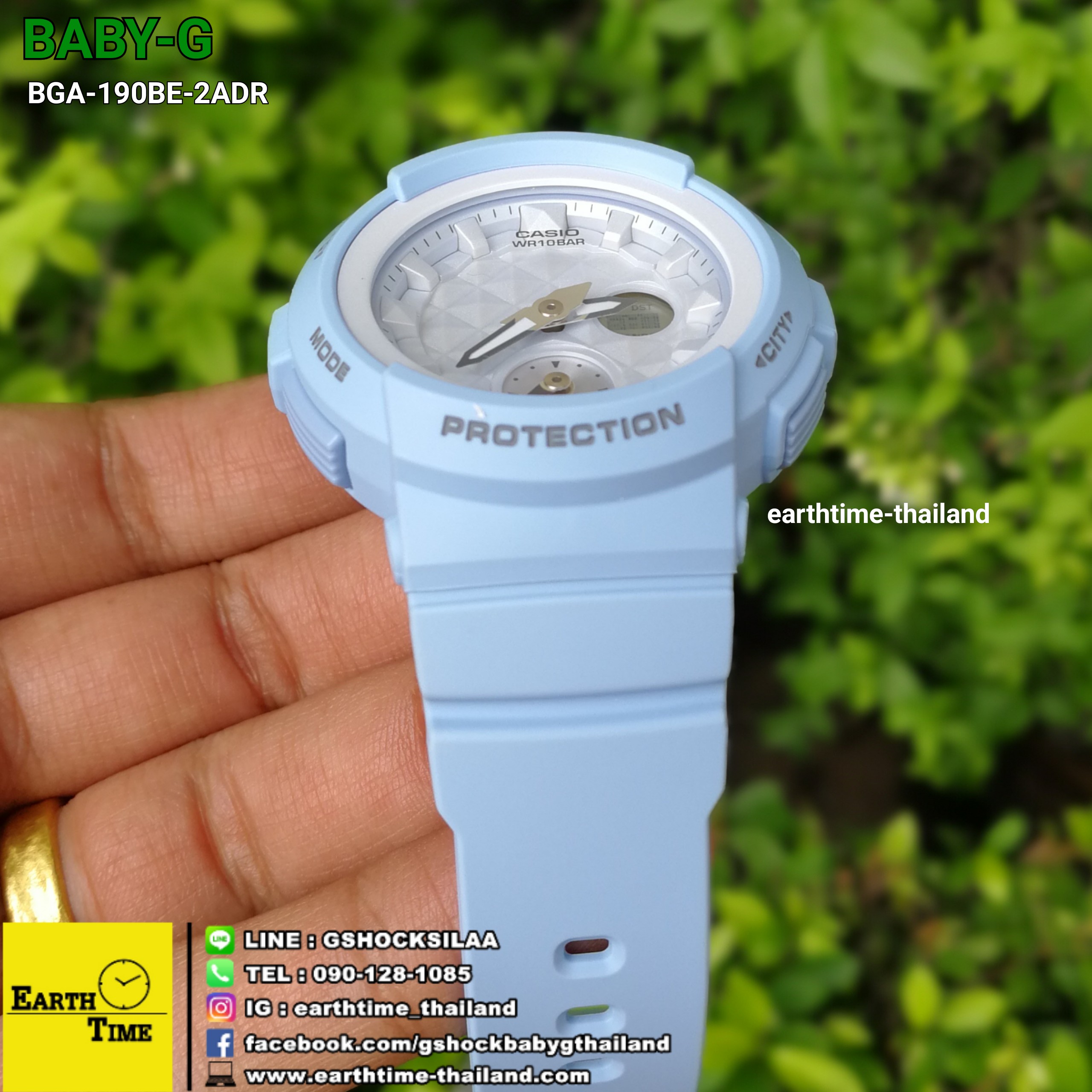 Baby-G ของใหม่แท้100% รับประกัน 1 ปี BGA-190BE-2ADR