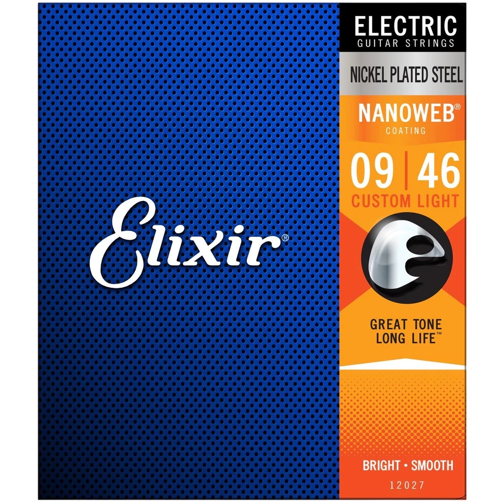 สายกีต้าร์ไฟฟ้า Elixir เบอร์ 9/46 Nickel Pated Steel