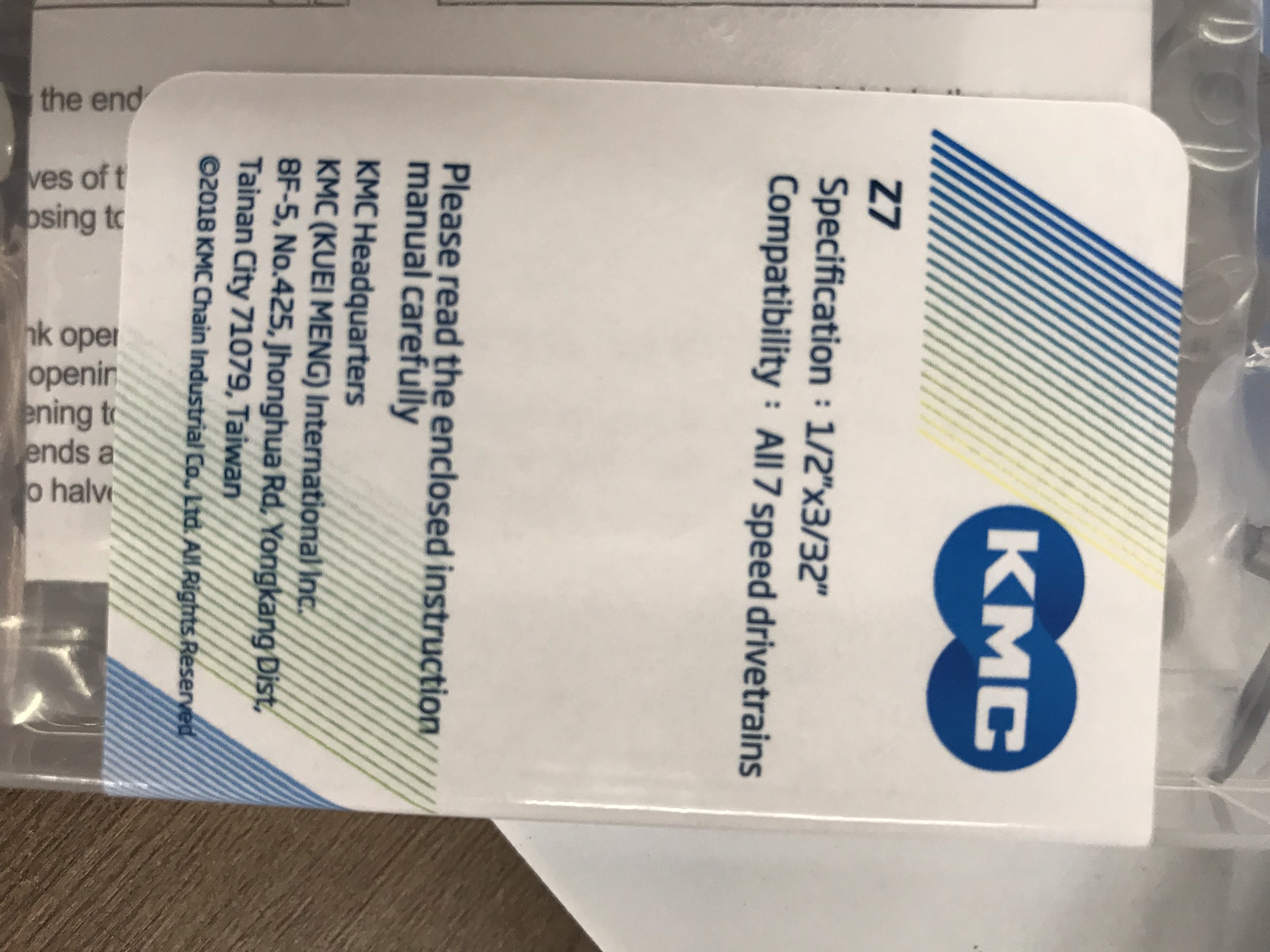 โช่จักรยาน 7สปีด KMC