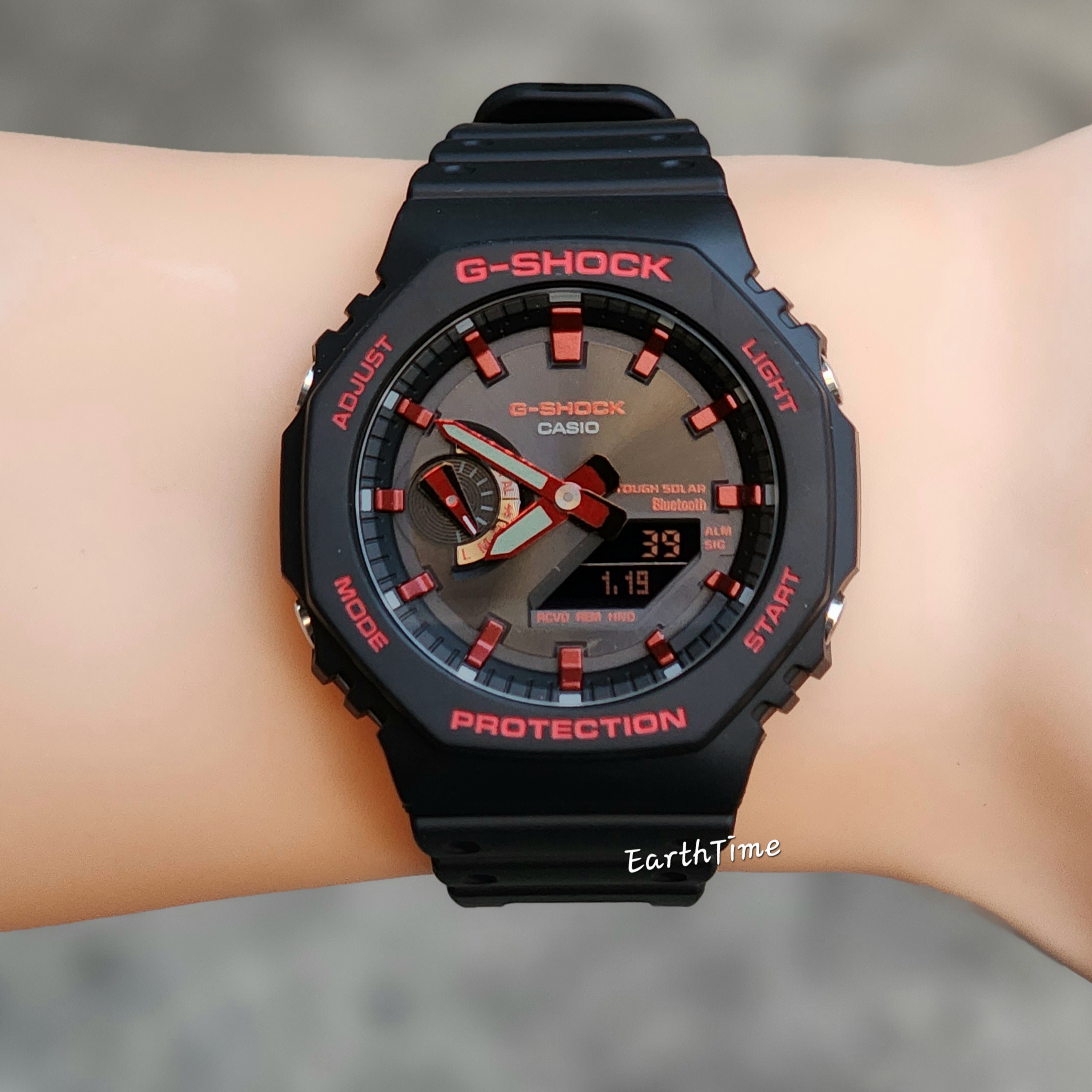 GA-B2100BNR-1A l Ignite Red Series l G-SHOCK