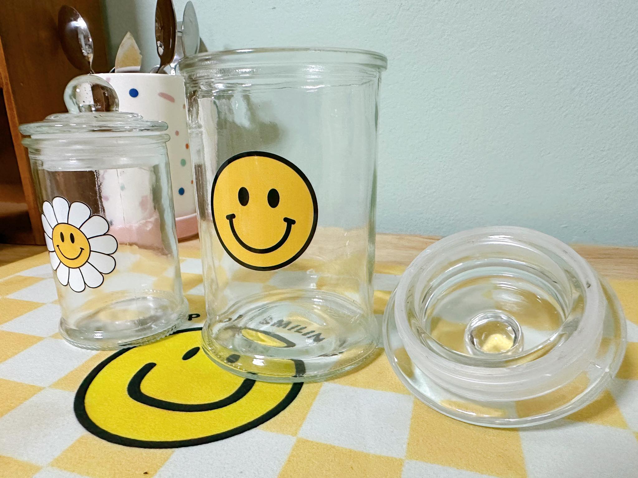 Glass Jar กระปุกแก้วโหลแก้ว (Big)(350ml.)