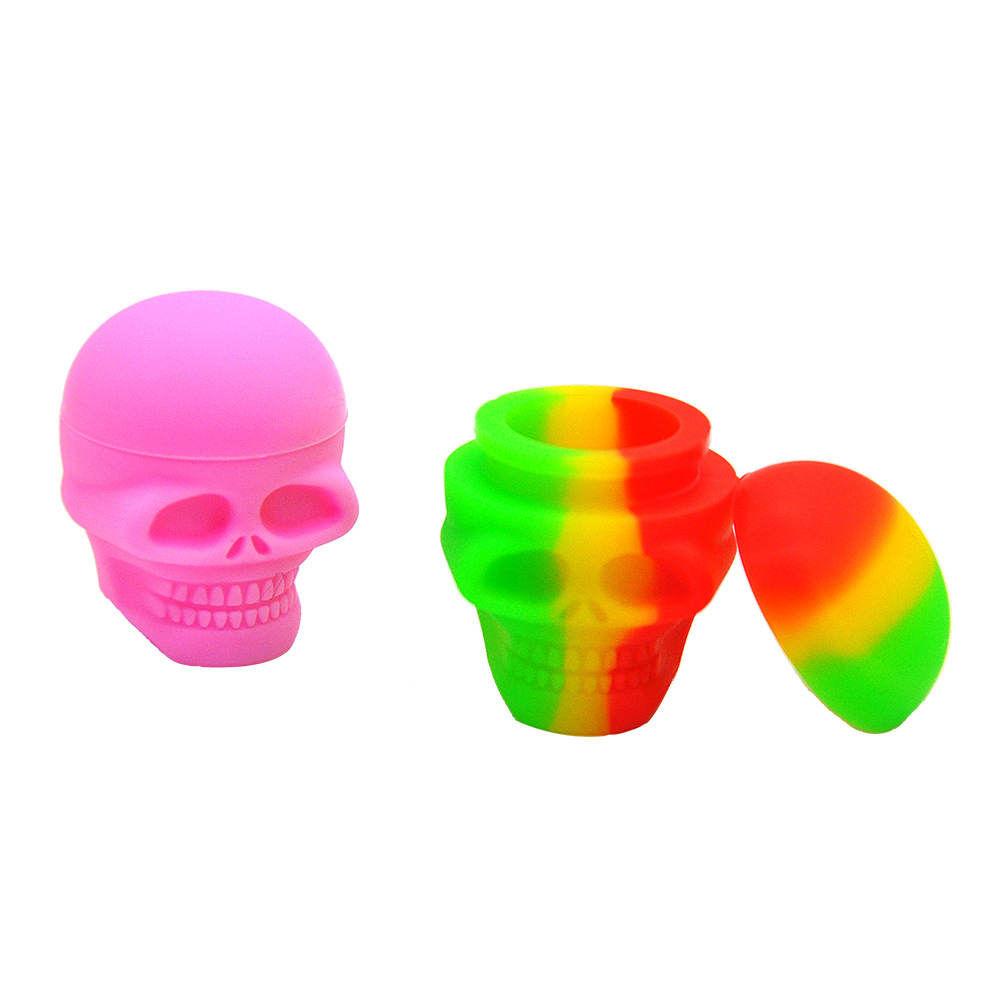 Skull Silicone pocket wax