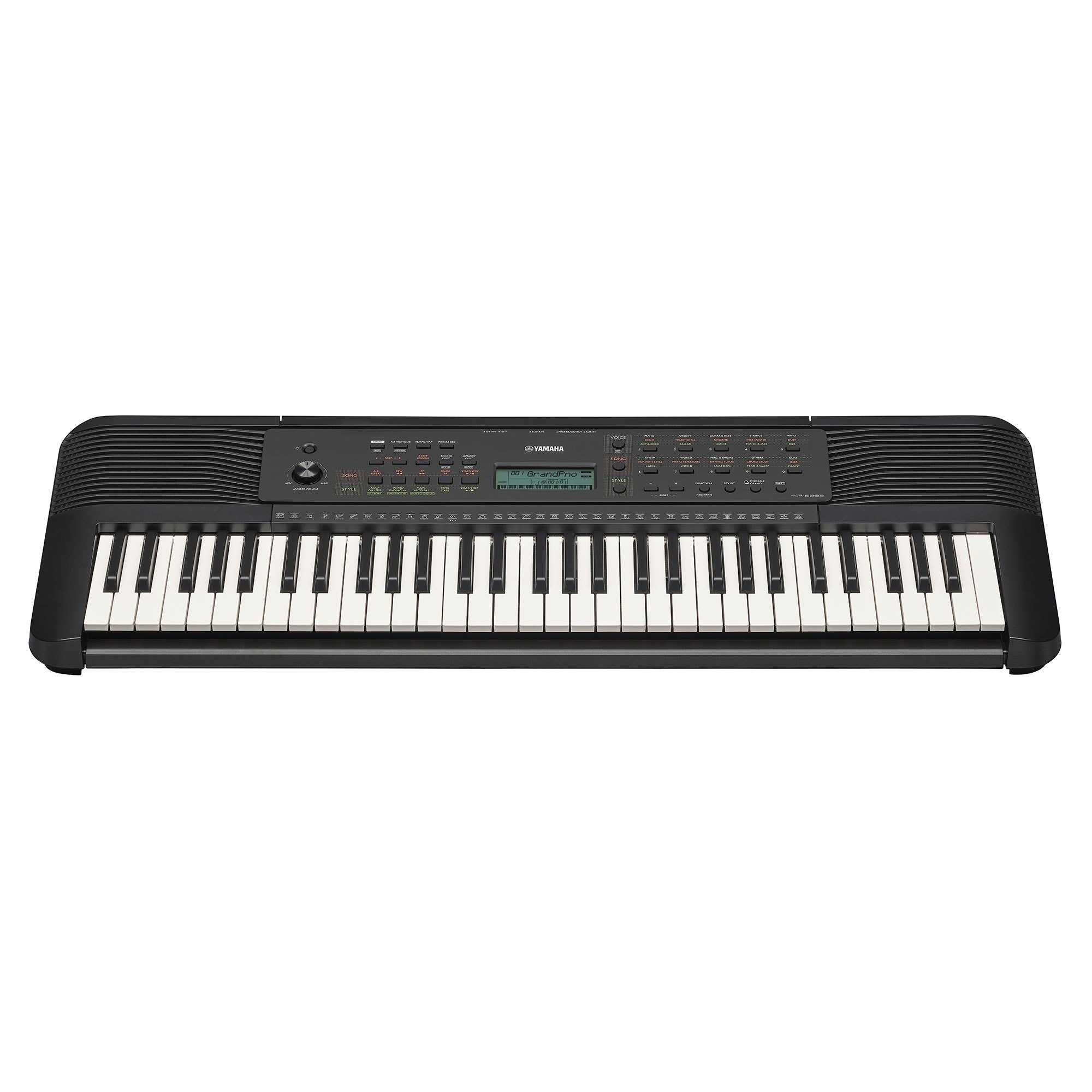 คีย์บอร์ด Yamaha PSR E-283 รุ่นใหม่ล่าสุด ขนาด 61 คีย์ คีย์บอร์ดไฟฟ้า พร้อมเซตสุดคุ้ม - ประกันศูนย์ไทย