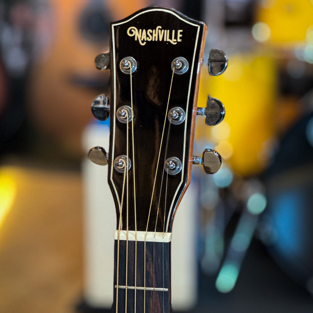 Nashville รุ่น L-T20S-41-EQ หน้าไม้แท้ กีต้าร์โปร่งไฟฟ้า ขนาด 41 นิ้ว +ฟรี กระเป๋าแท้ พร้อมจูนเนอร์ในตัว