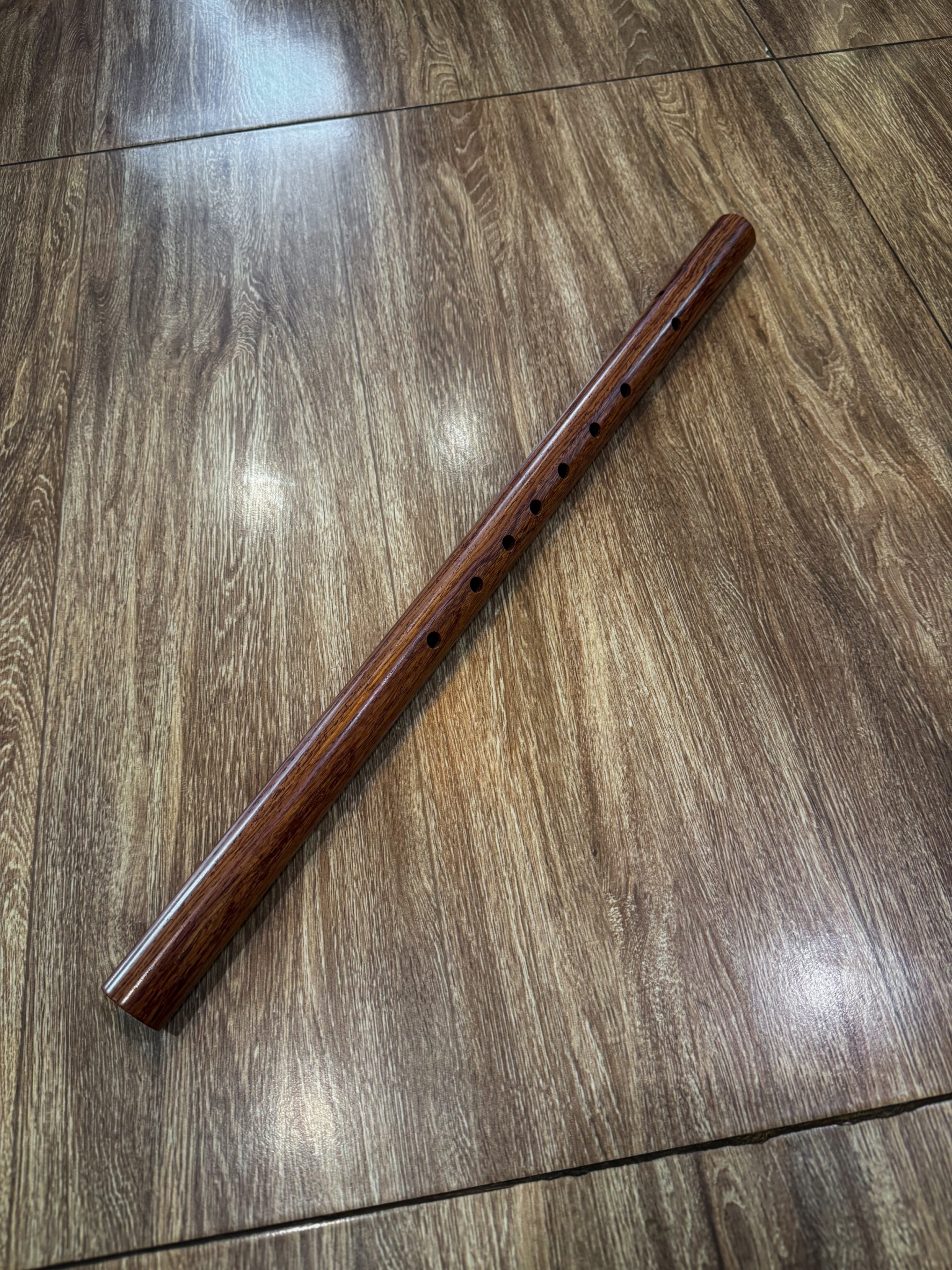 ขลุ่ยเพียงออ คีย์ Bb ไม้ชิงชัง คุณภาพดี พร้อม ถุงขลุ่ย กำมะหยี่ อย่างดี