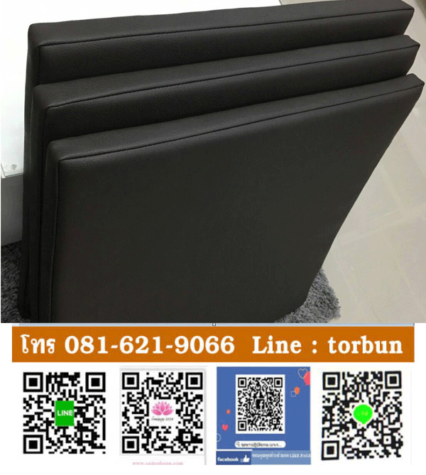 เบาะรองนั่งสมาธิ หนังเทียม 60x60 cm หนา 1 นิ้ว สำเนา