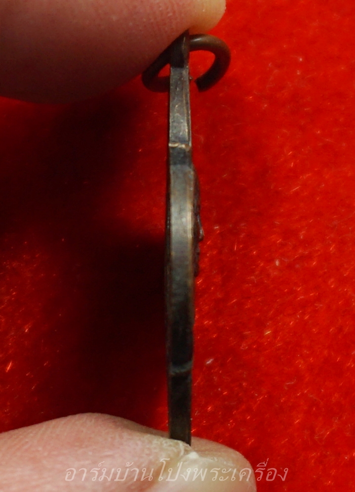 พระครูมูล วัดหนองปลาหมอ ผูกพัทธสีมา ปี๒๕๓๕ เนื้อทองแดง(องค์ที่10)