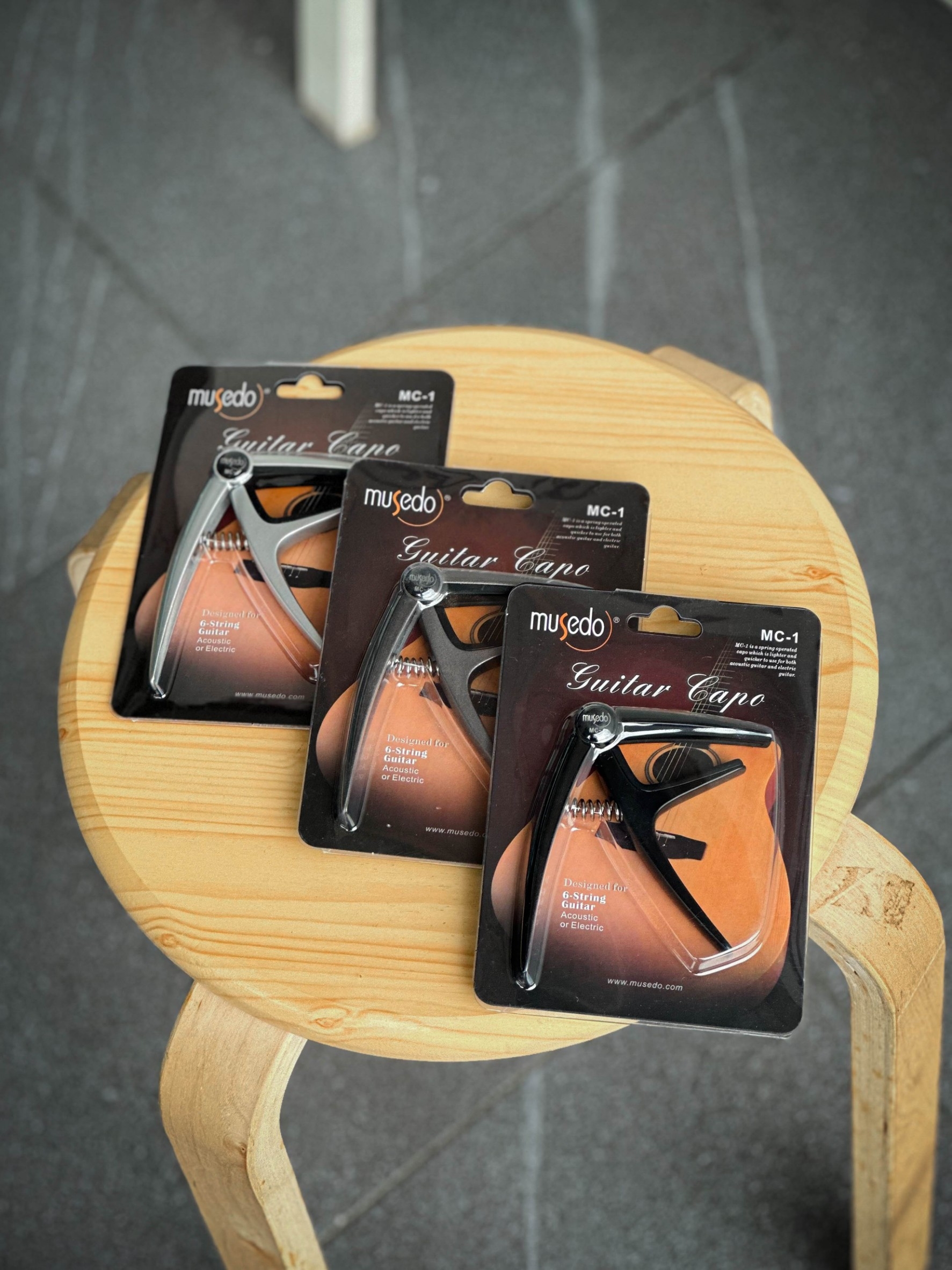 คาโป้ Musedo รุ่น MC-1 CAPO คุณภาพดี หนีบสายได้แนบสนิท วัสดุแข็งแรง