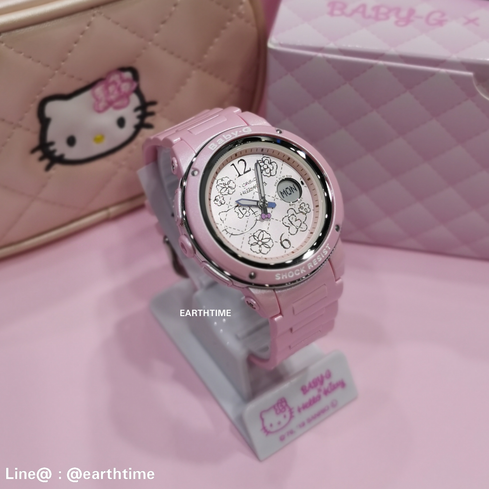 Baby-G x Kitty ของใหม่แท้100% รับประกัน 1 ปี รุ่น BGA-150KT-4B