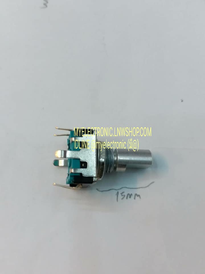 โวลุ่มENCODEDERเอ็นโค็ดเดอร์ขนาดฐาน12x13mmขนาดแกน+เกลียวยาว15mmราคาตัวละ