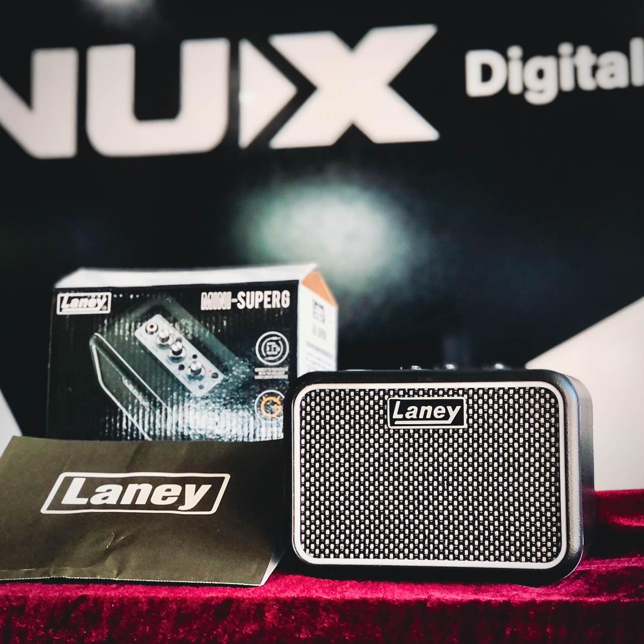 [ประกันศูนย์!💥] Amp Laney MINI-SUPERG แอมป์กีต้าร์ไฟฟ้า กำลังขับ 3 วัตต์ มีช่อง Aux in ขนาดพกพาง่าย เชื่อมโทรศัพท์ได้