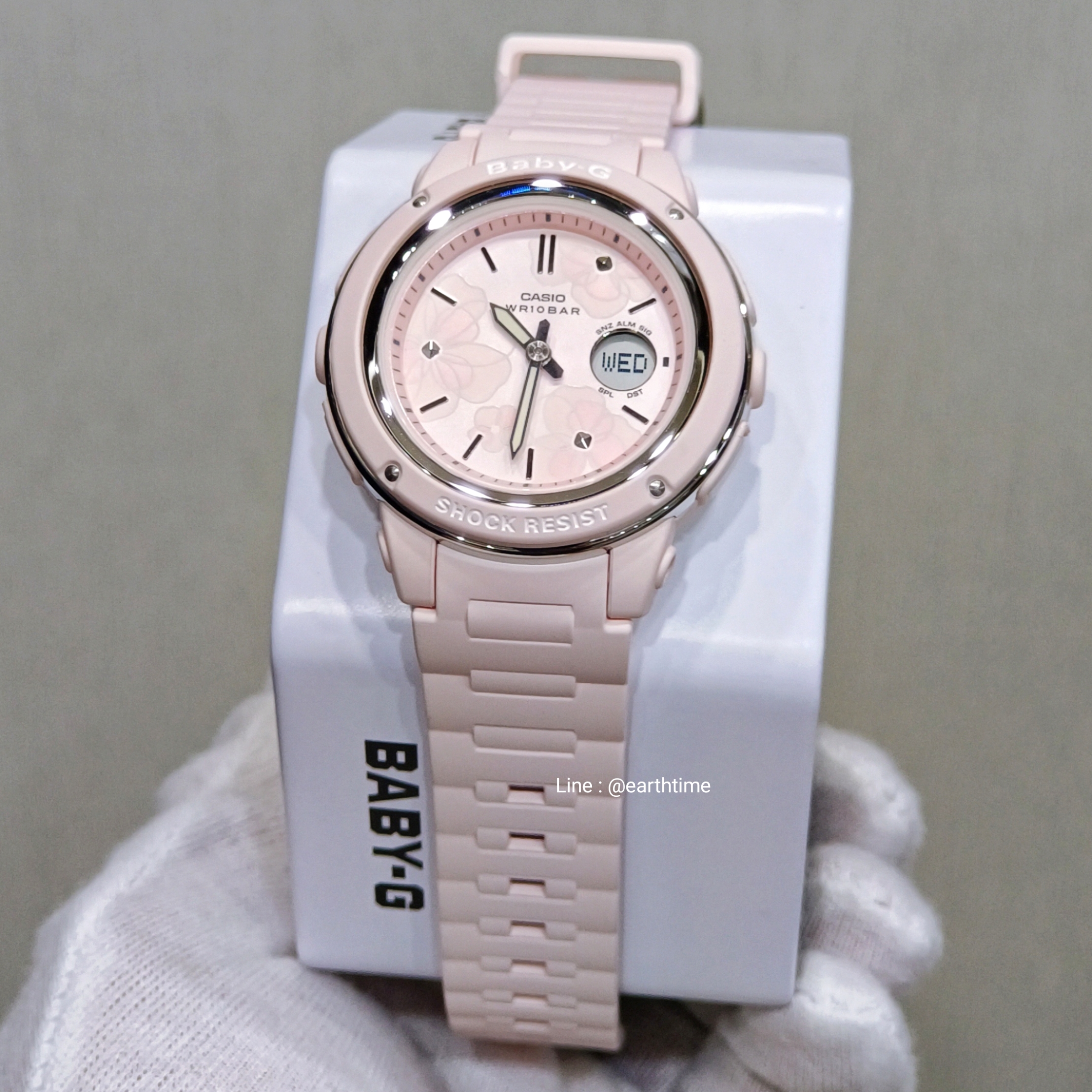 Baby-G Floral Patterns Series ของใหม่แท้100% รับประกัน 1 ปี รุ่น BGA-150FL-4A