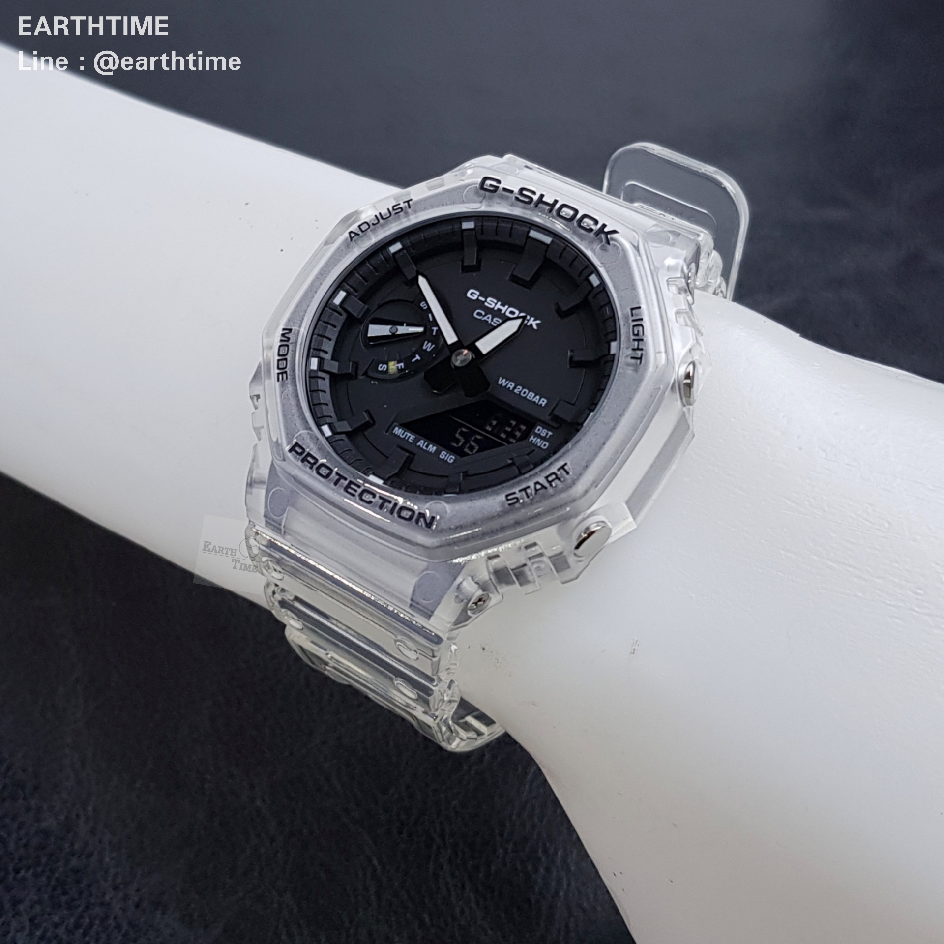 G-Shock GA-2100SKE-7A SKE Skeleton Series ของใหม่แท้100%