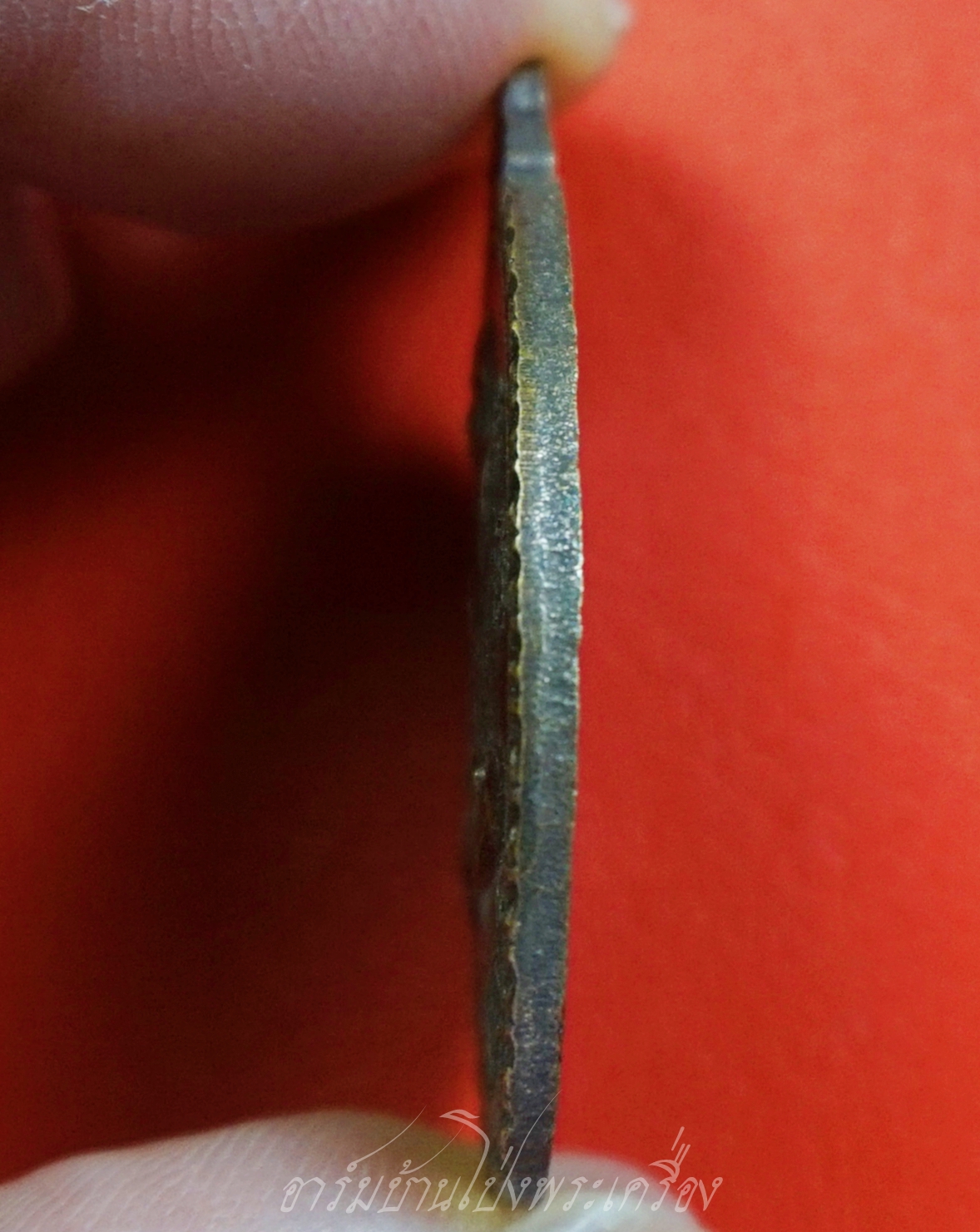 หลวงพ่อถมยา พรหมโชโตภิกขุ วัดถ้ำเขางู ด้านหลังสิงห์ขร รุ่นผูกพัทธสีมา(องค์ที่5)